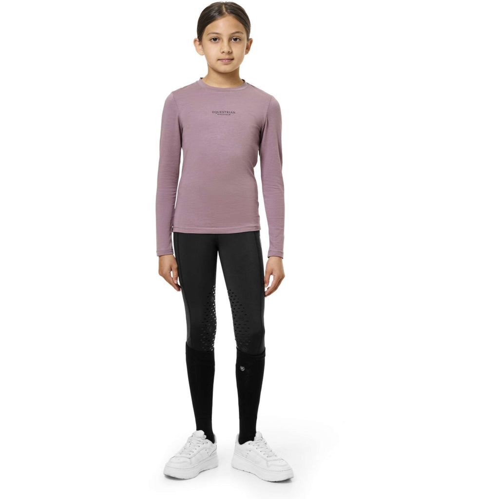 Equestrian Stockholm Koszulka Soft Cotton Young Rider Blush