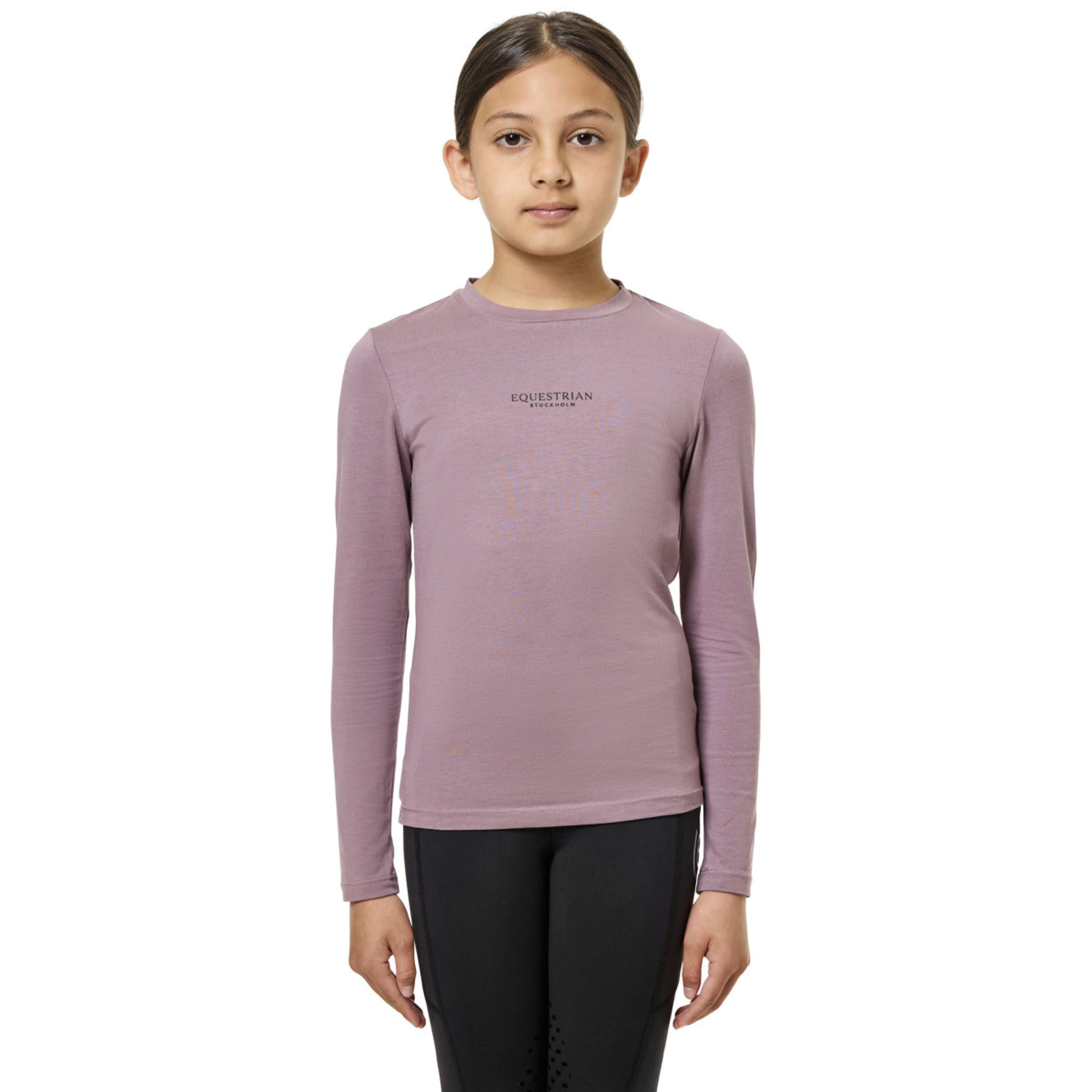 Equestrian Stockholm Koszulka Soft Cotton Young Rider Blush