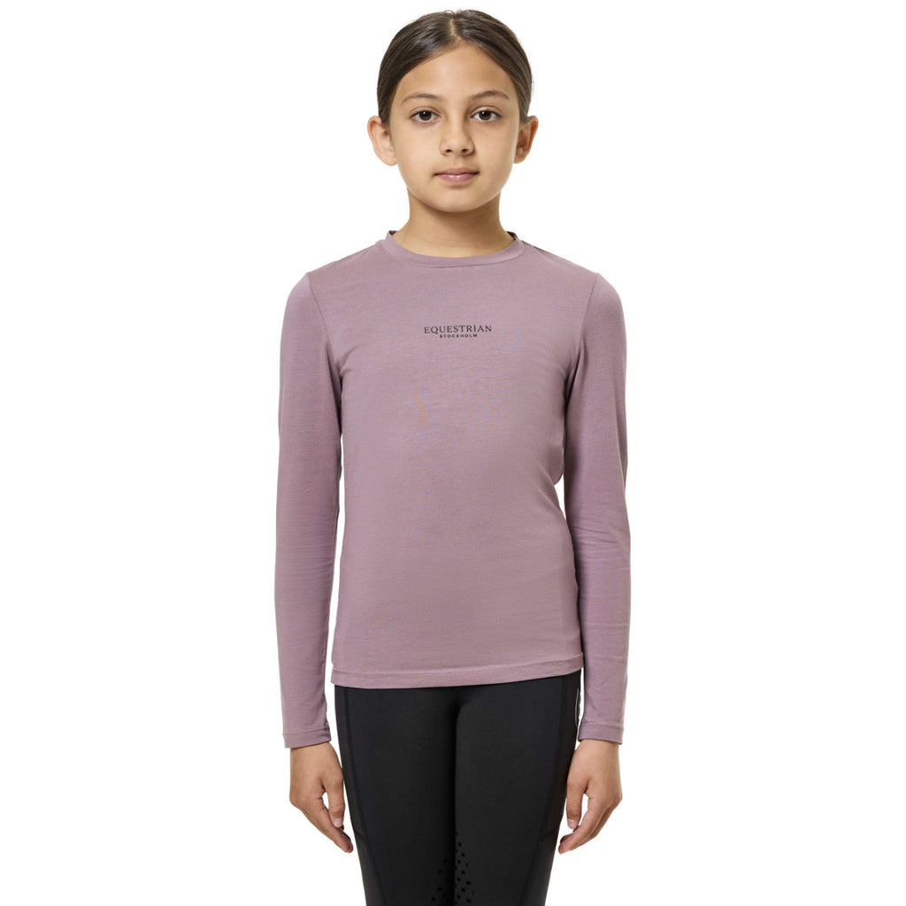 Equestrian Stockholm Koszulka Soft Cotton Young Rider Blush