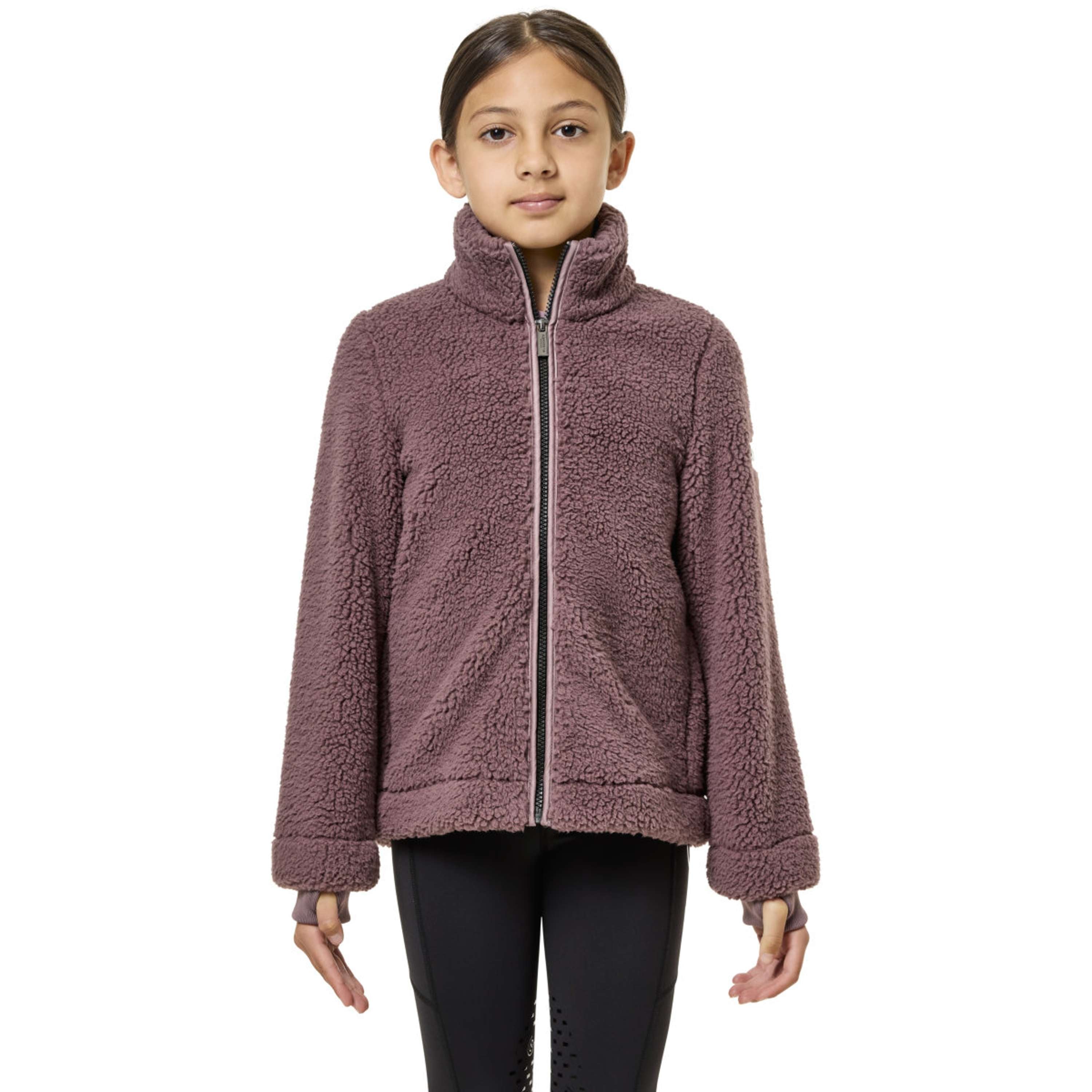 Equestrian Stockholm Kurtka Polarowa Teddy Young Rider Blush