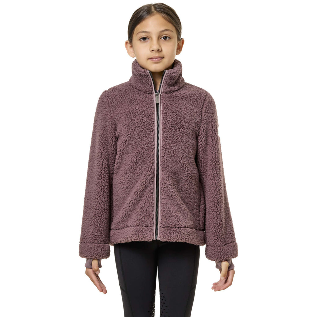 Equestrian Stockholm Kurtka Polarowa Teddy Young Rider Blush