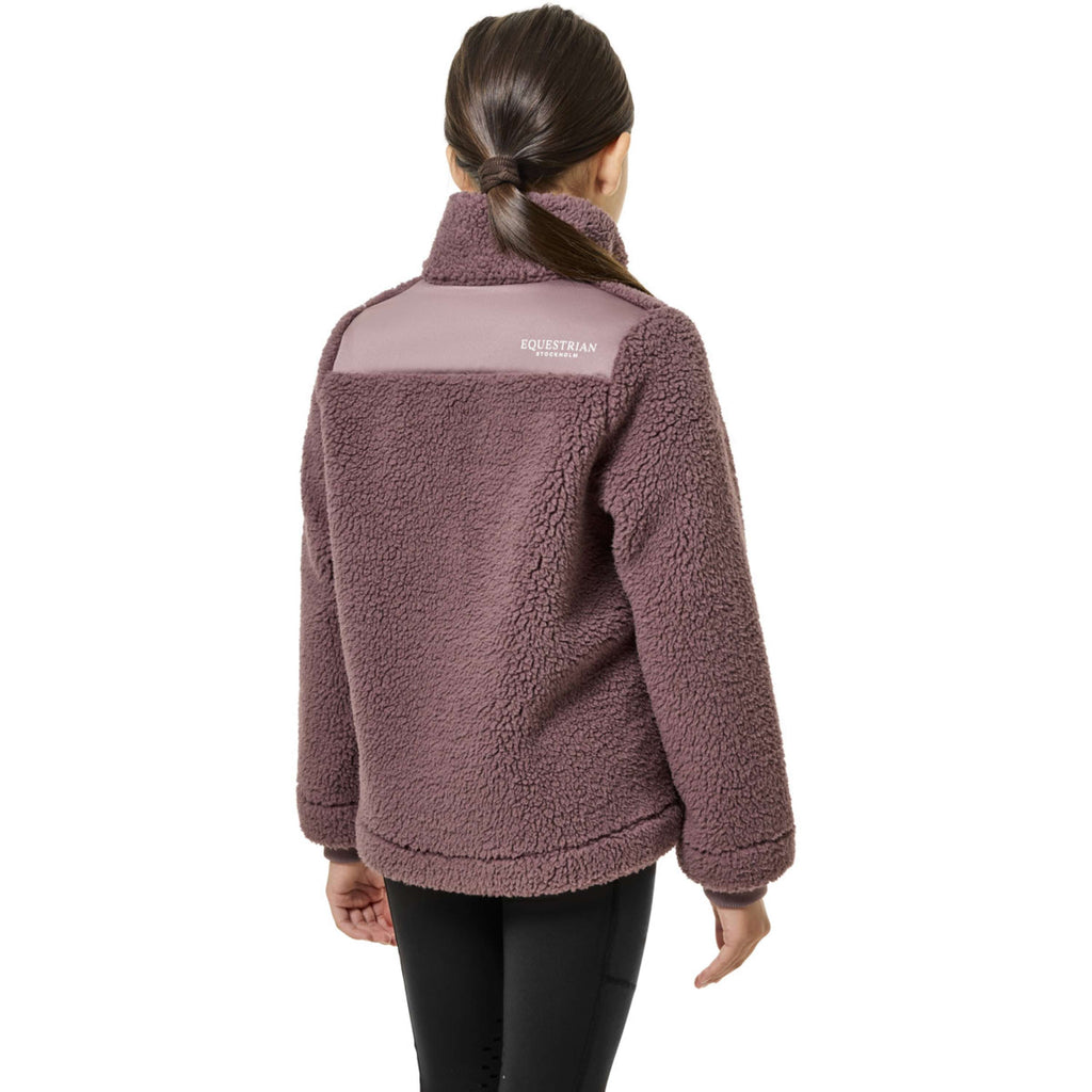 Equestrian Stockholm Kurtka Polarowa Teddy Young Rider Blush