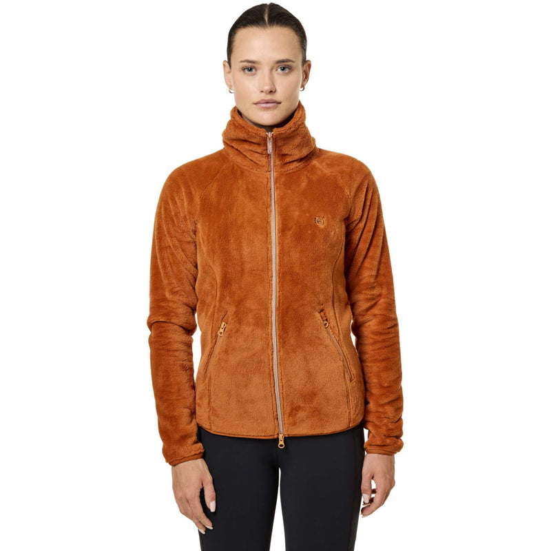 Equestrian Stockholm Kurtka Polarowa Velvet Chestnut
