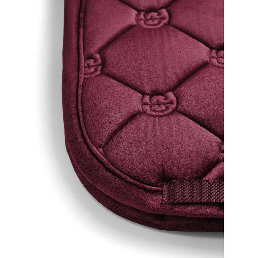 Equestrian Stockholm Czaprak Aksamitny Ujeżdżeniowy Merlot