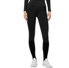 Equestrian Stockholm Zimowe Legginsy Jeździeckie Movement Full Grip Czarne