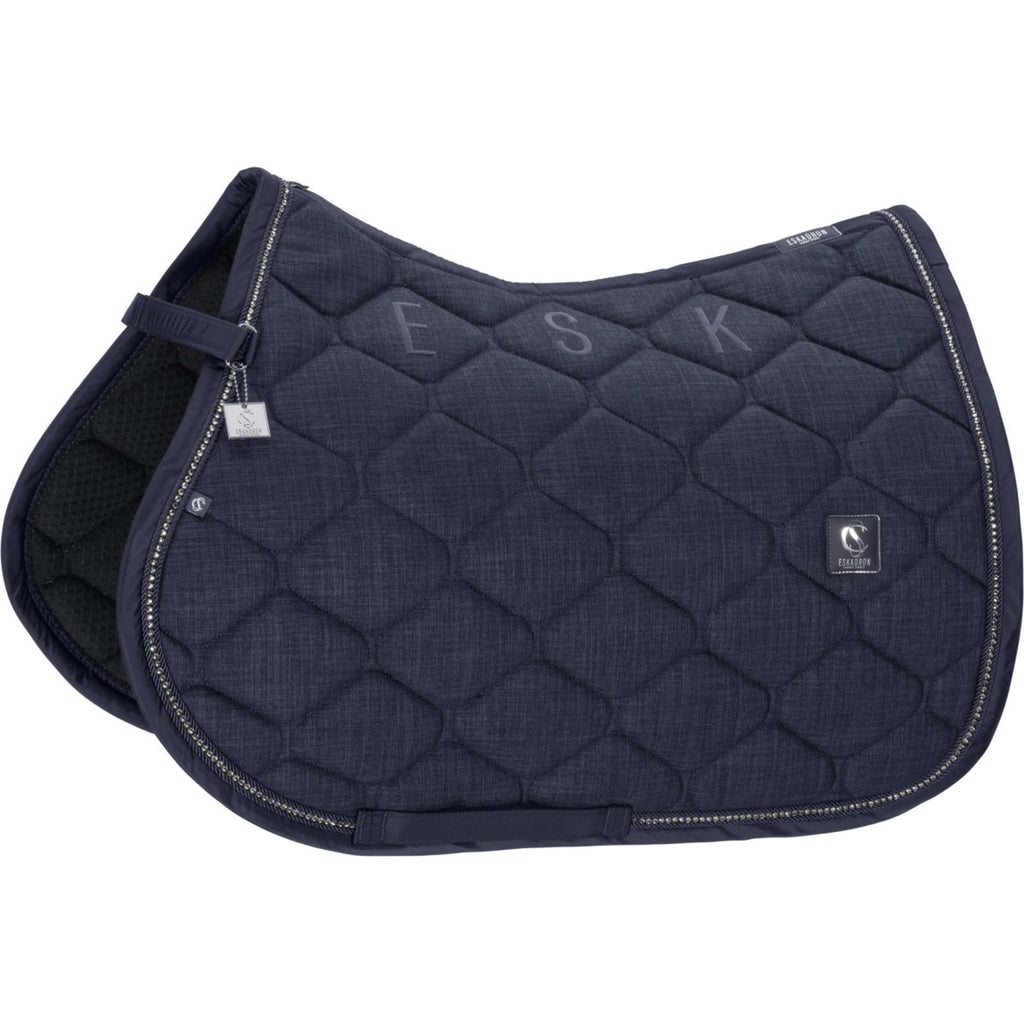 Czaprak Eskadron Classic Sports Bouclé Crystal wszechstronny granatowy