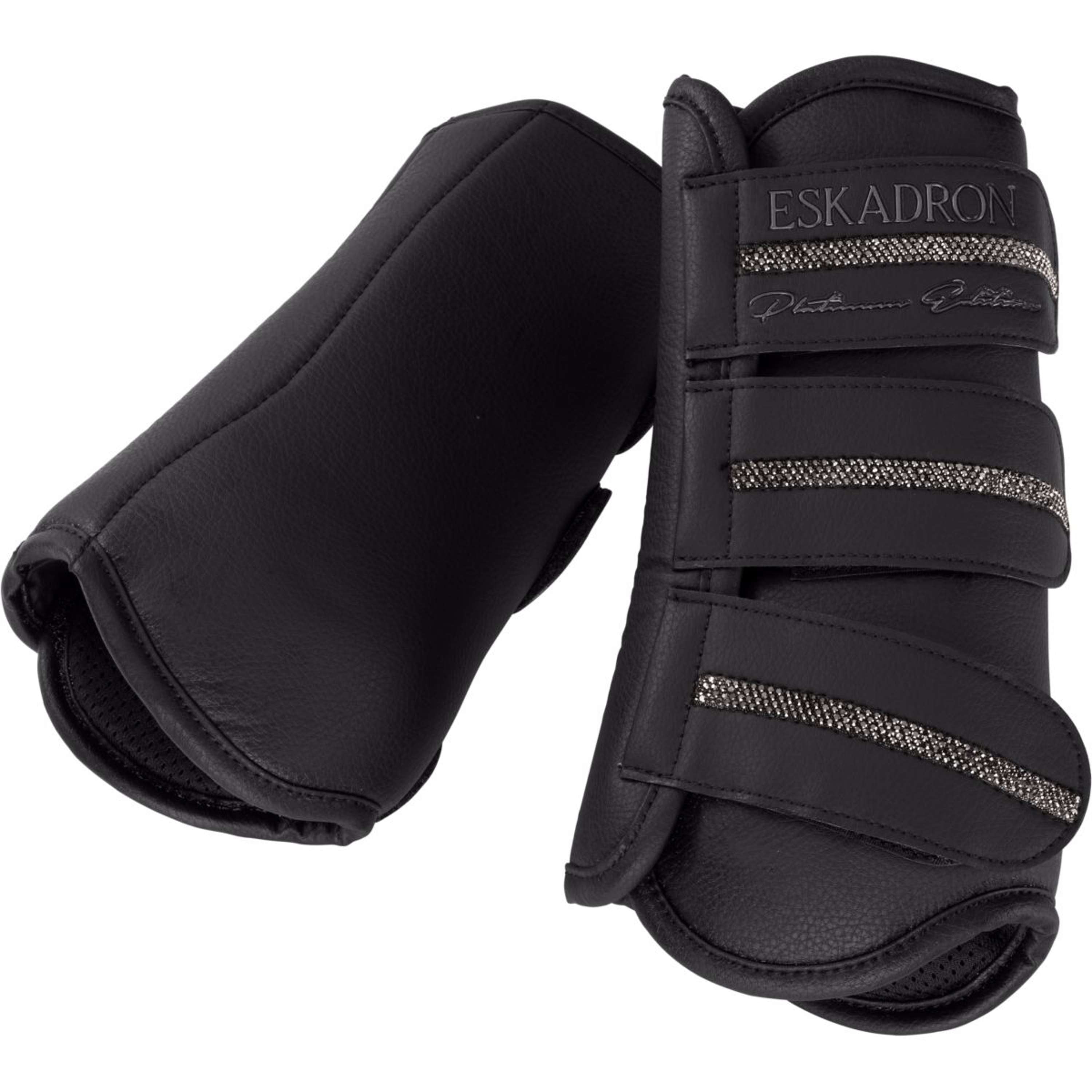 Eskadron Owijki Platinum '26 Allround Faux Leather Front Czarne