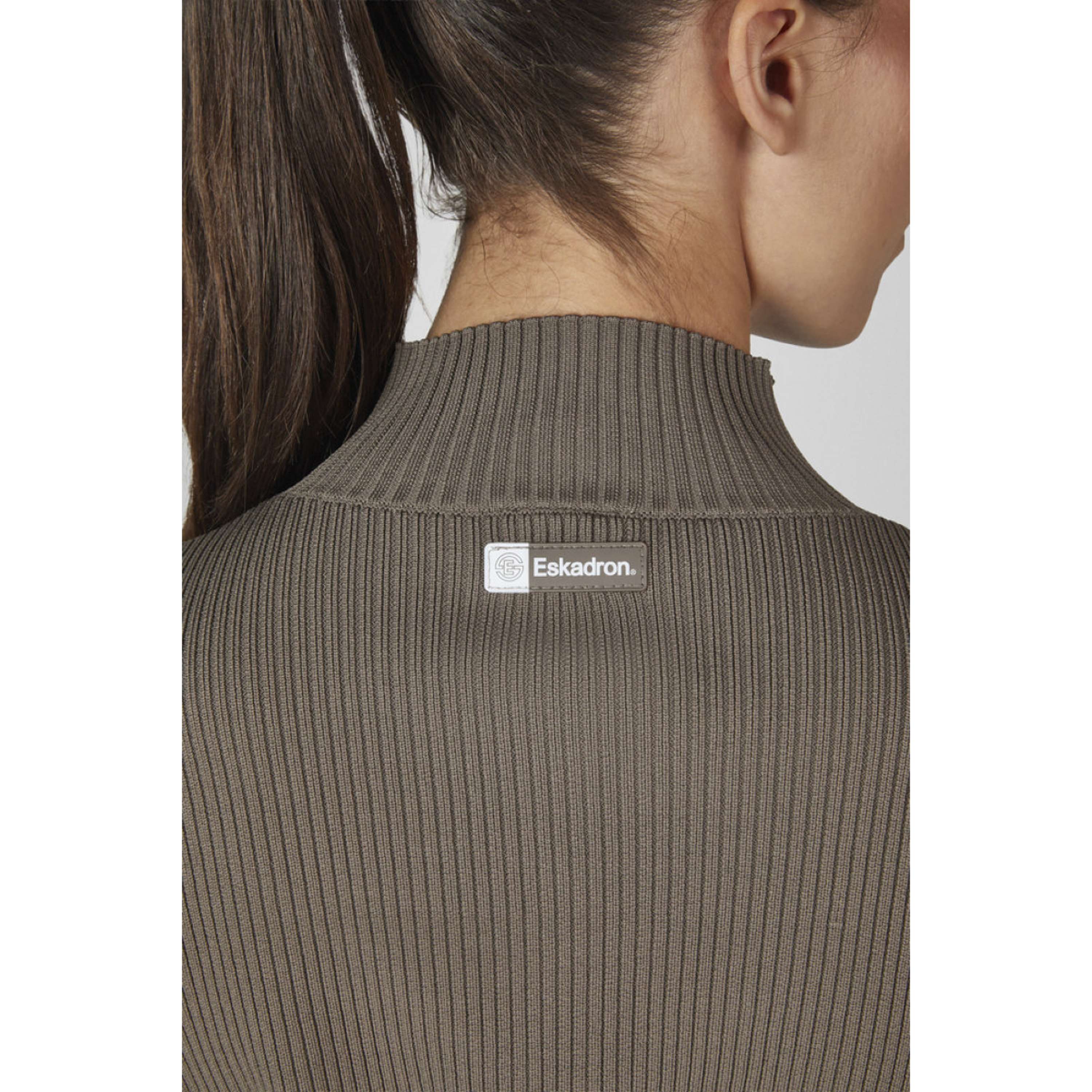 Eskadron Bluza Z Kapturem I Zamkiem Dynamics Knit Powdertaupe