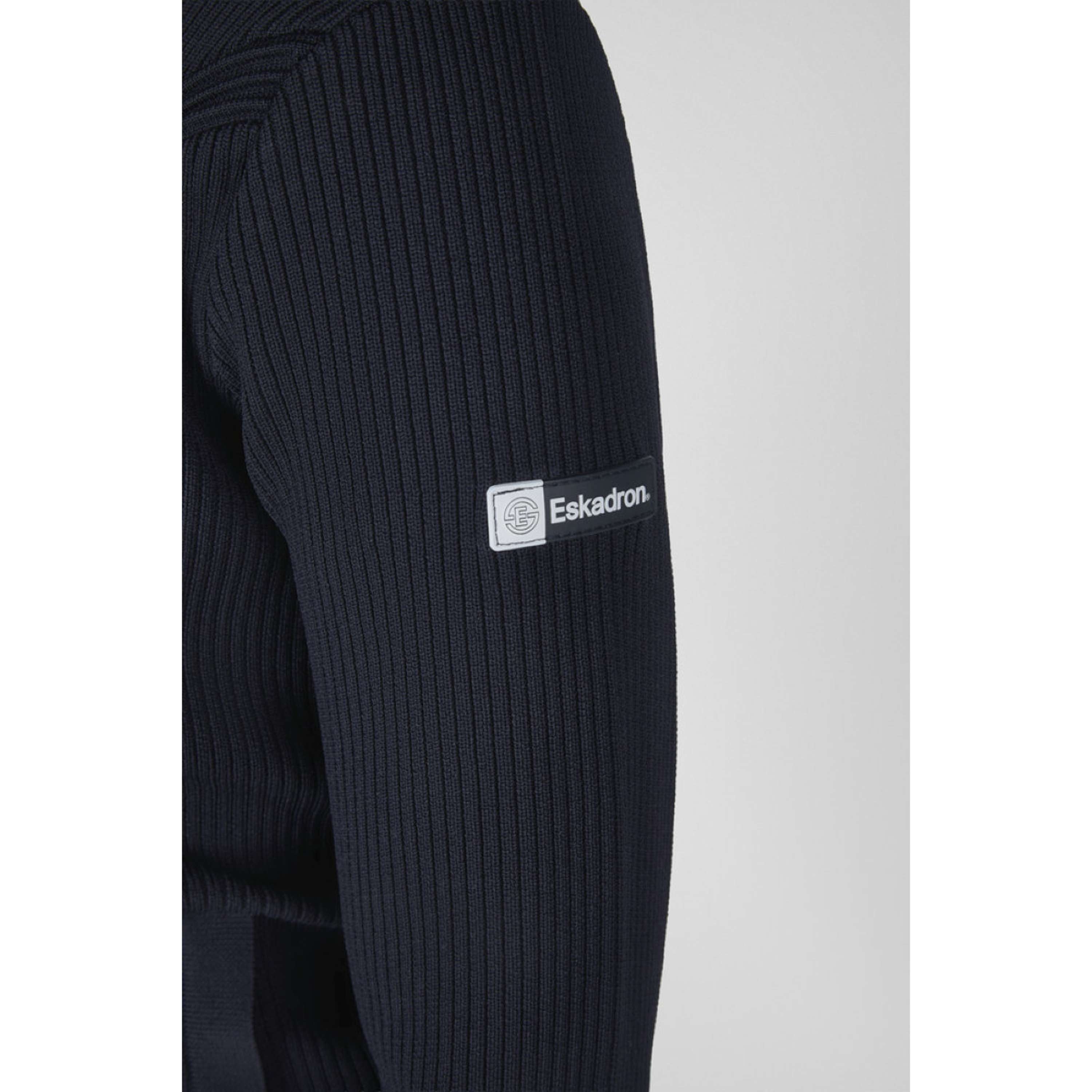 Eskadron Bluza Z Kapturem I Zamkiem Dynamics Knit Granatowy