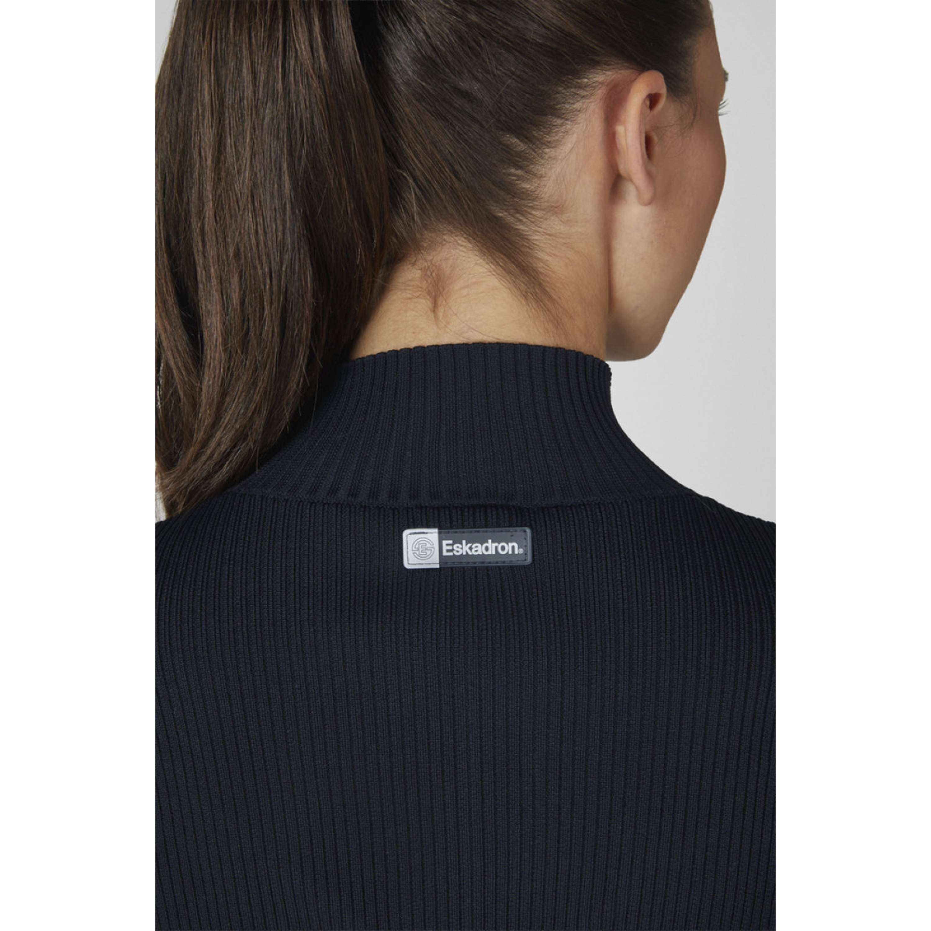 Eskadron Bluza Z Kapturem I Zamkiem Dynamics Knit Granatowy
