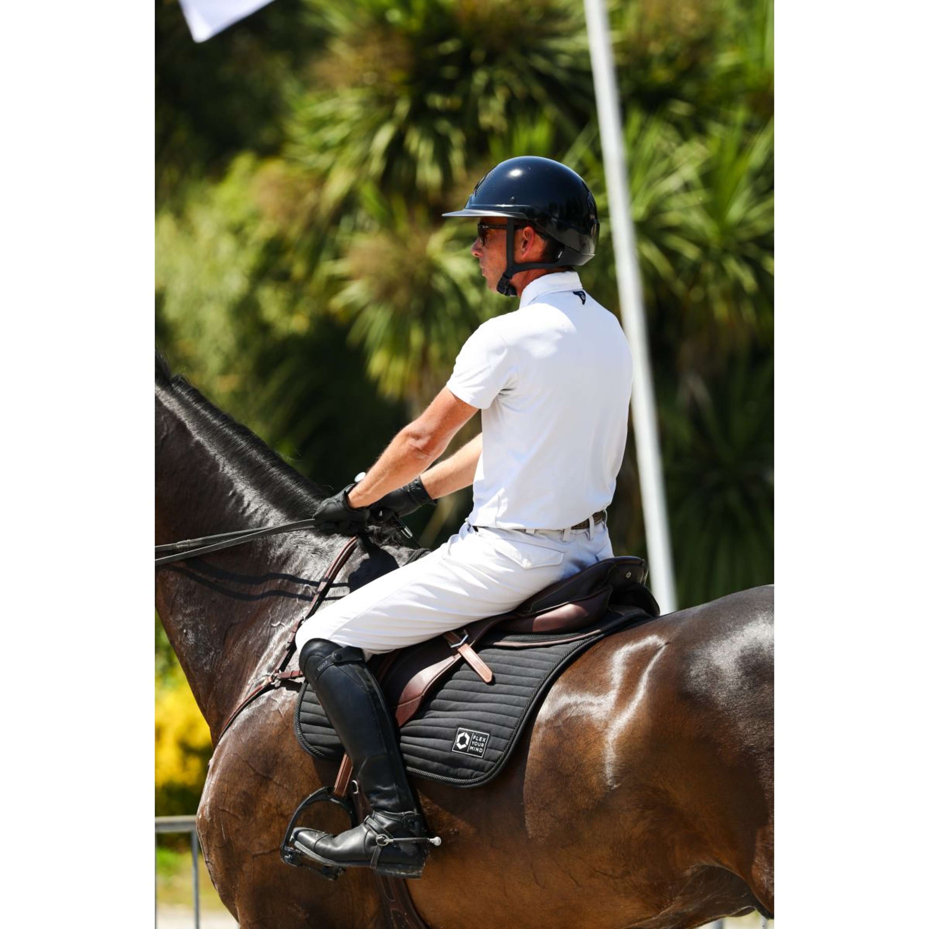 Flex-On Kask Jeździecki Armet Star Mixte Czarny