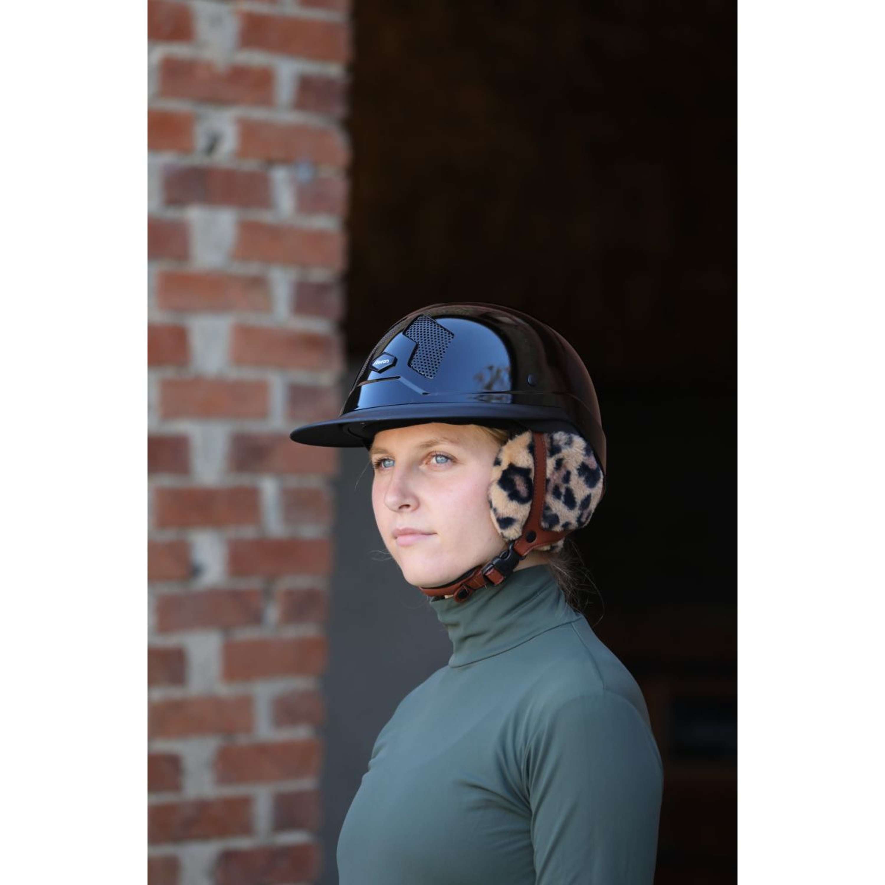 Kask jeździecki Flex-On Armet Star Mixte brązowy/czarny