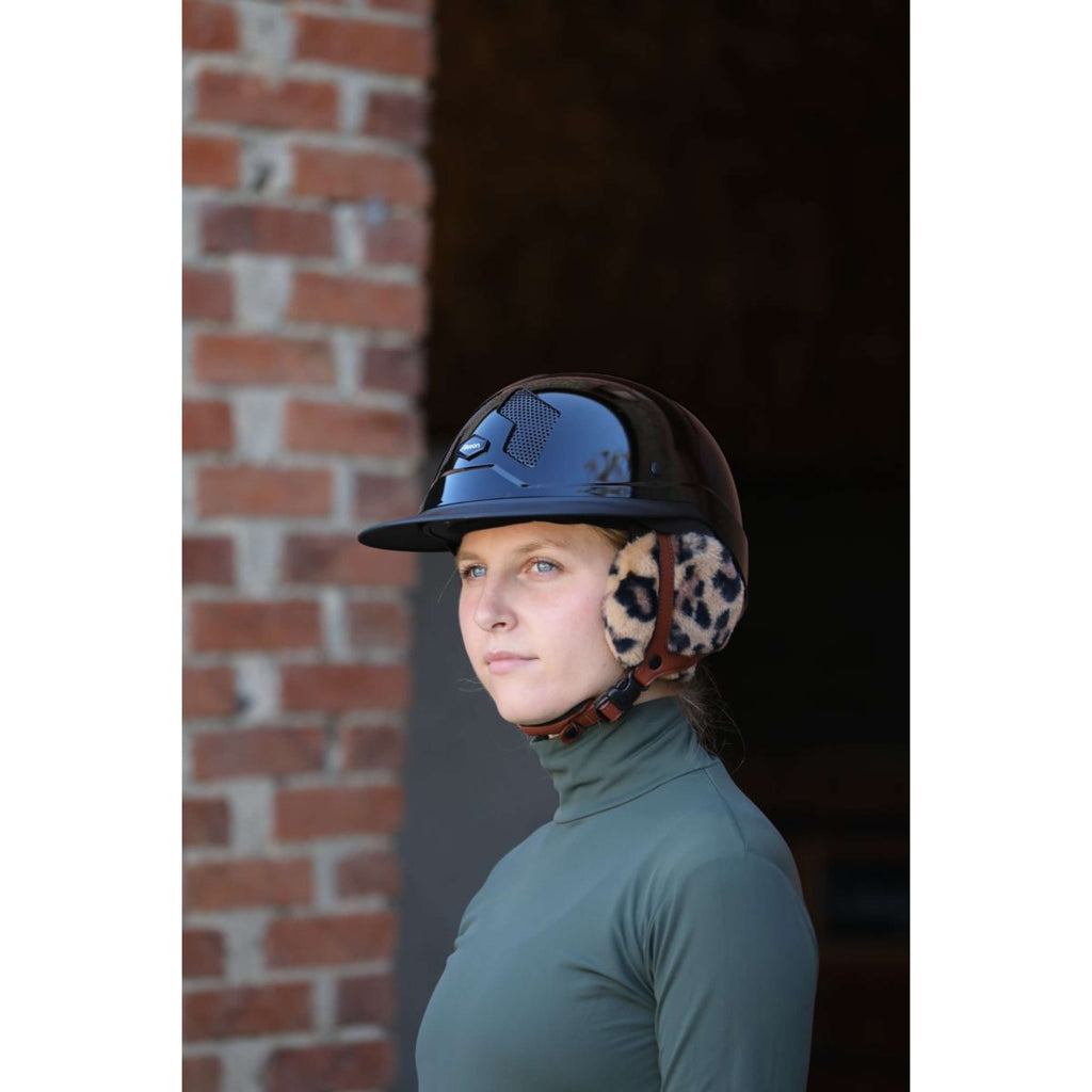 Kask jeździecki Flex-On Armet Star Mixte brązowy/czarny