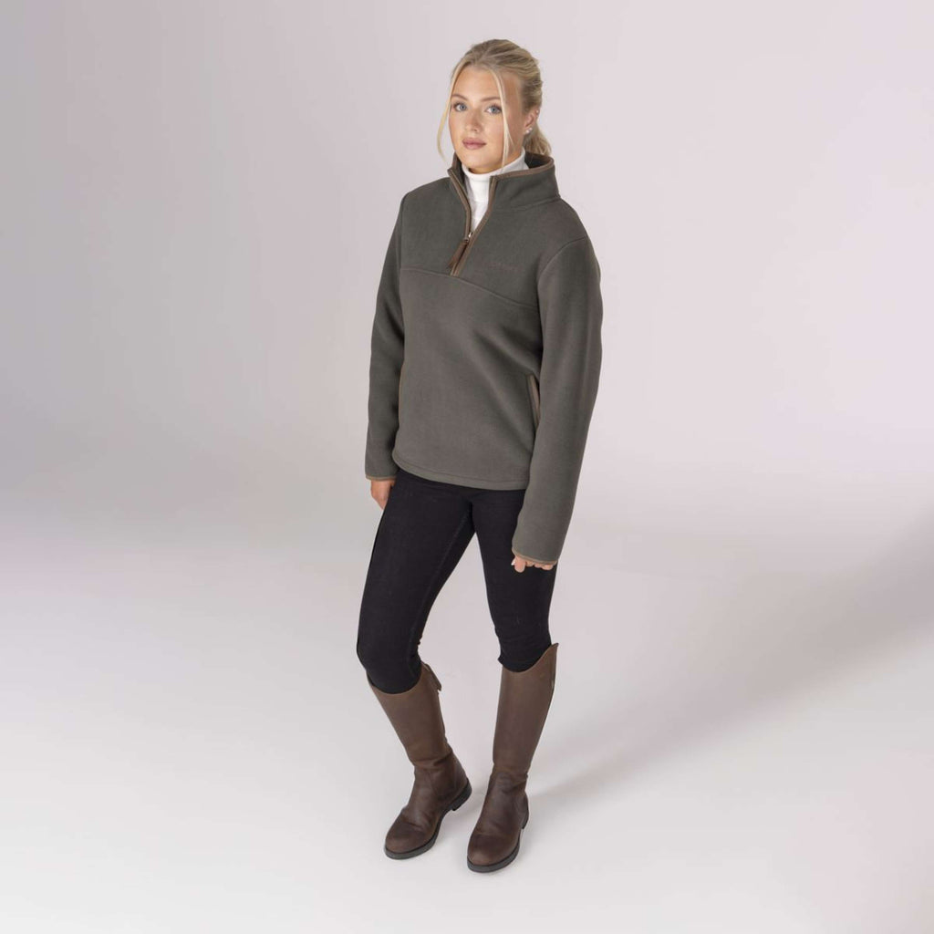 Aubrion by Shires Sweter Original Fleece Zielony