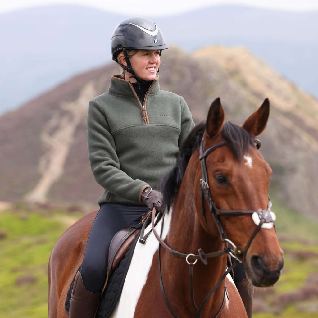 Aubrion by Shires Sweter Original Fleece Zielony