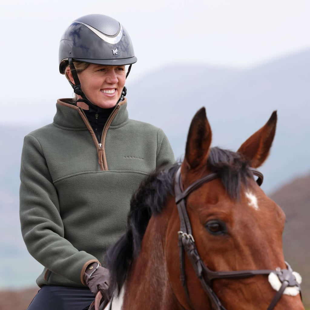 Aubrion by Shires Sweter Original Fleece Zielony