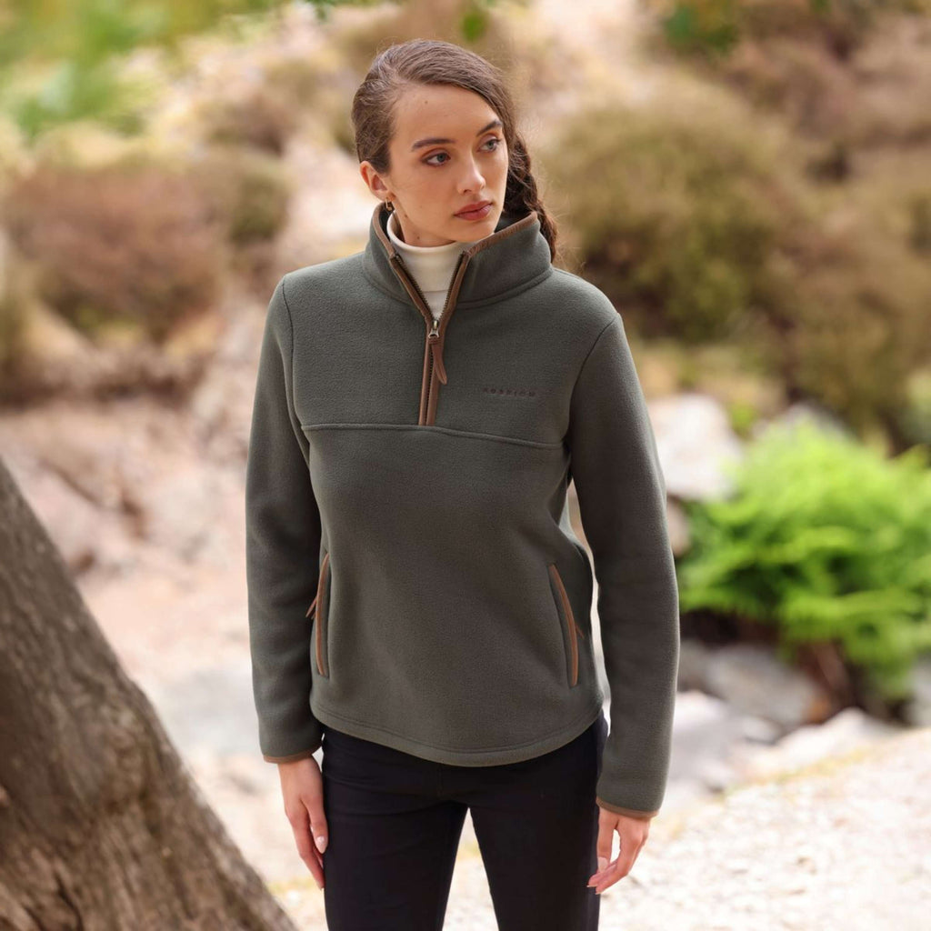 Aubrion by Shires Sweter Original Fleece Zielony