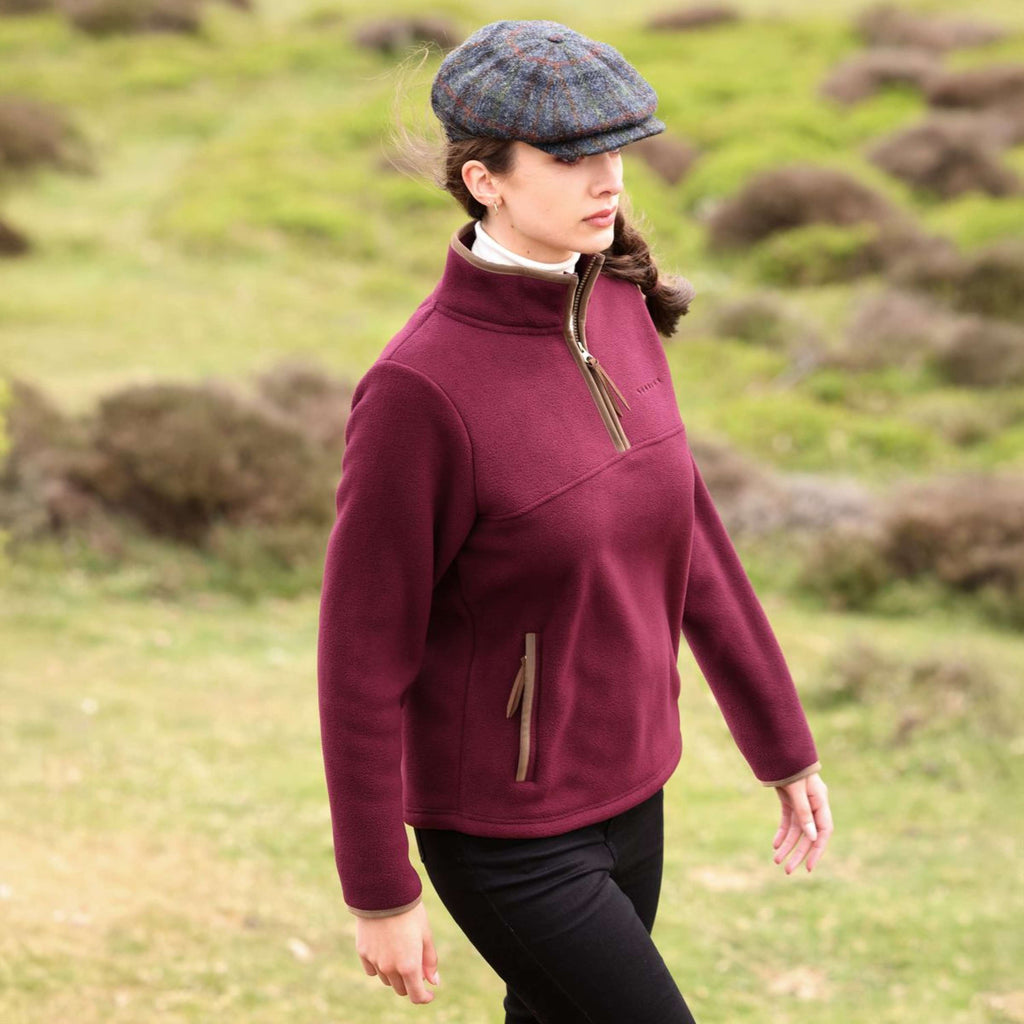 Aubrion by Shires Sweter Original Fleece Bordowy