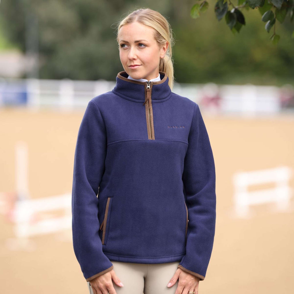Aubrion by Shires Sweter Original Fleece Granatowy