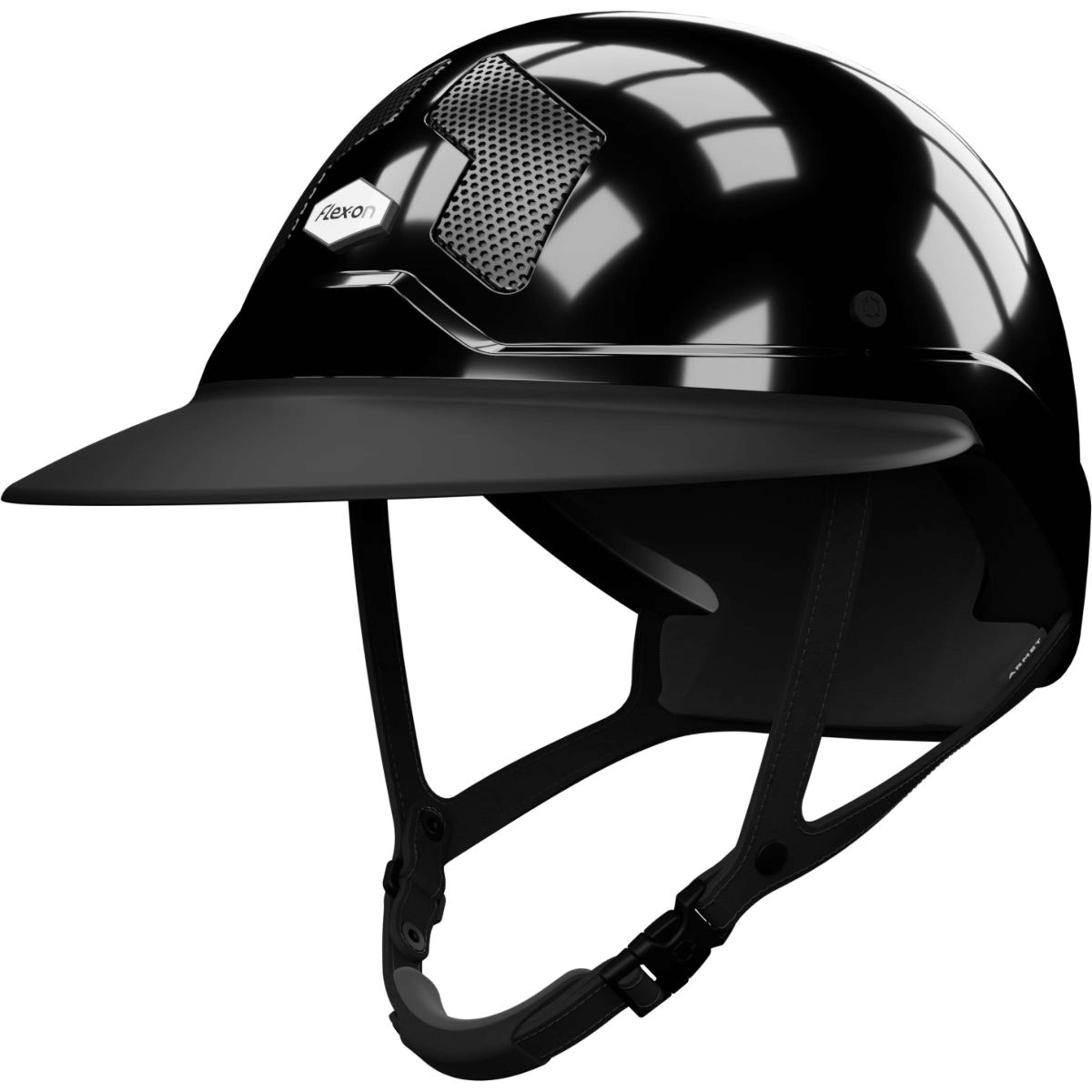 Flex-On Kask Jeździecki Armet Star Angel Czarny