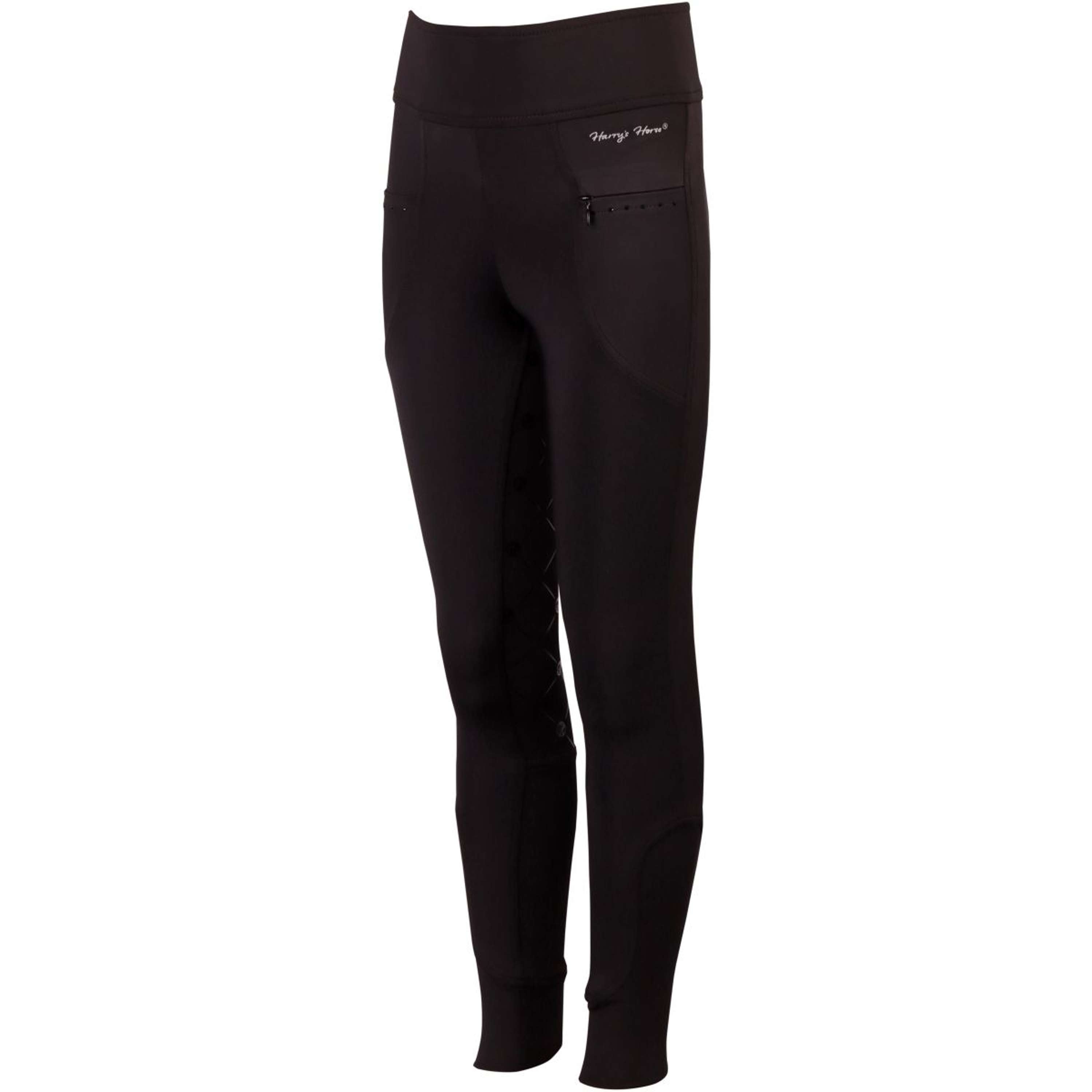 Harry's Horse Legginsy Jeździeckie Equitights Rookie Full Grip Czarny