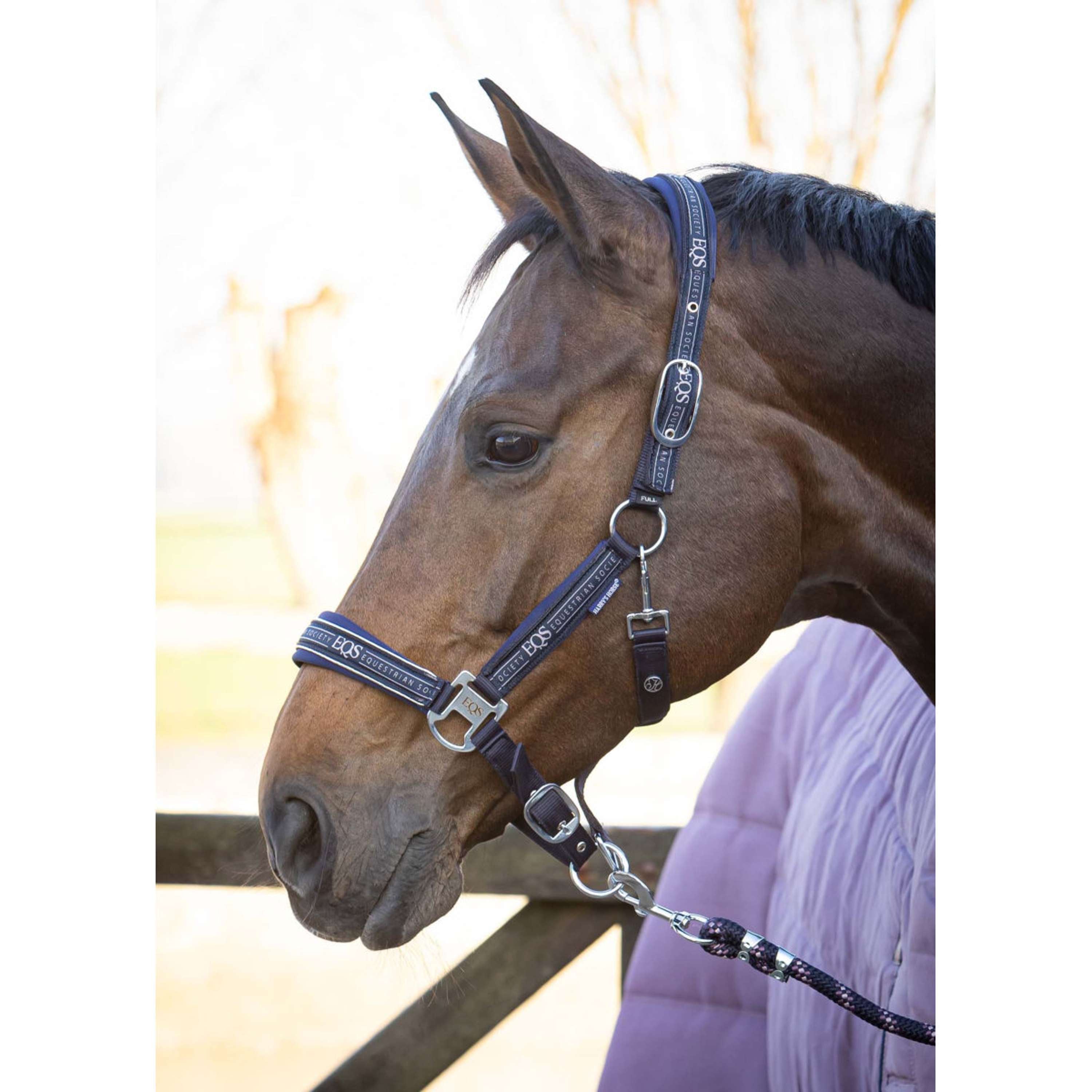 Harry's Horse Zestaw Kantara EQS Ciemnogranatowy
