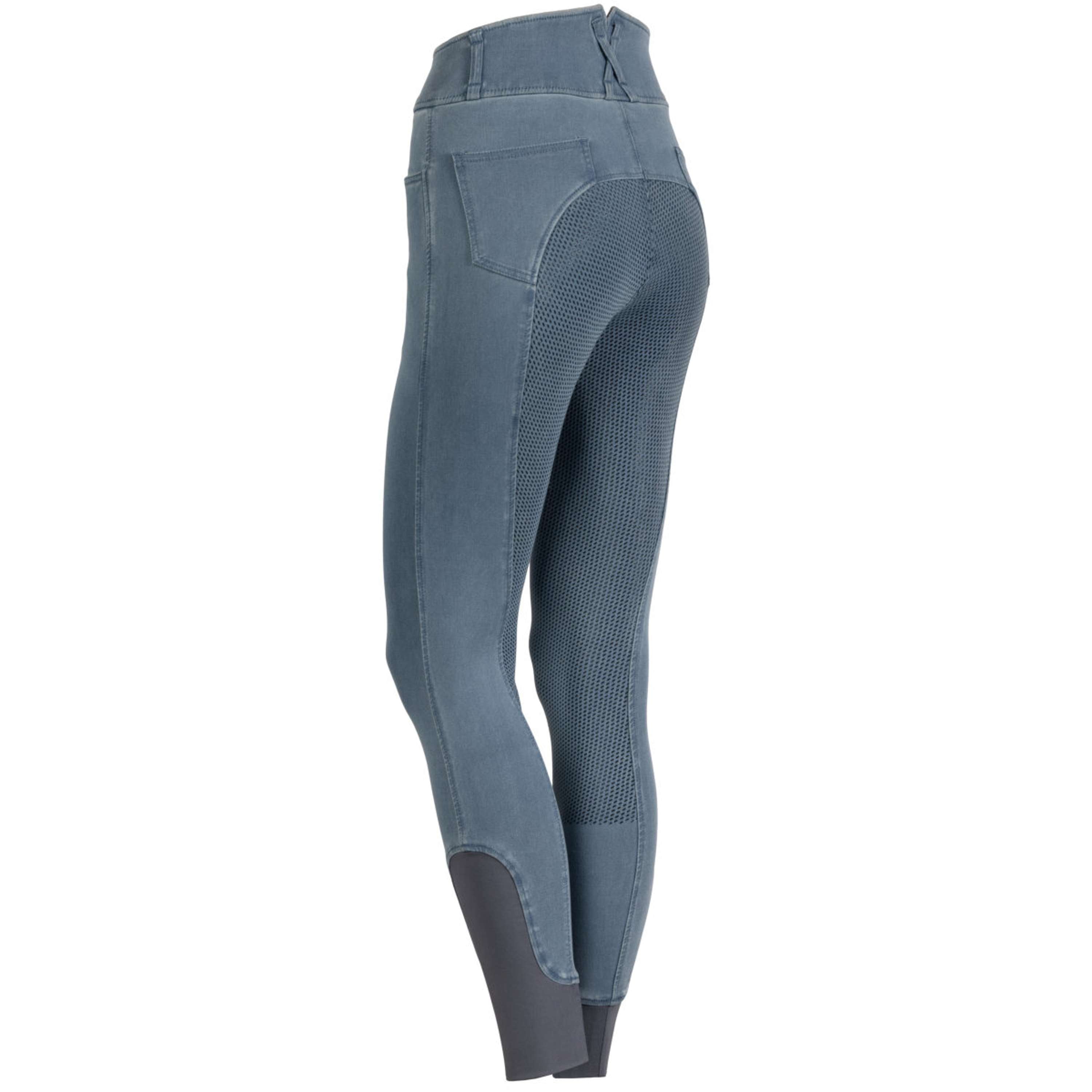 Harry's Horse Bryczesy Trendy Denim Full Grip Flint Stone