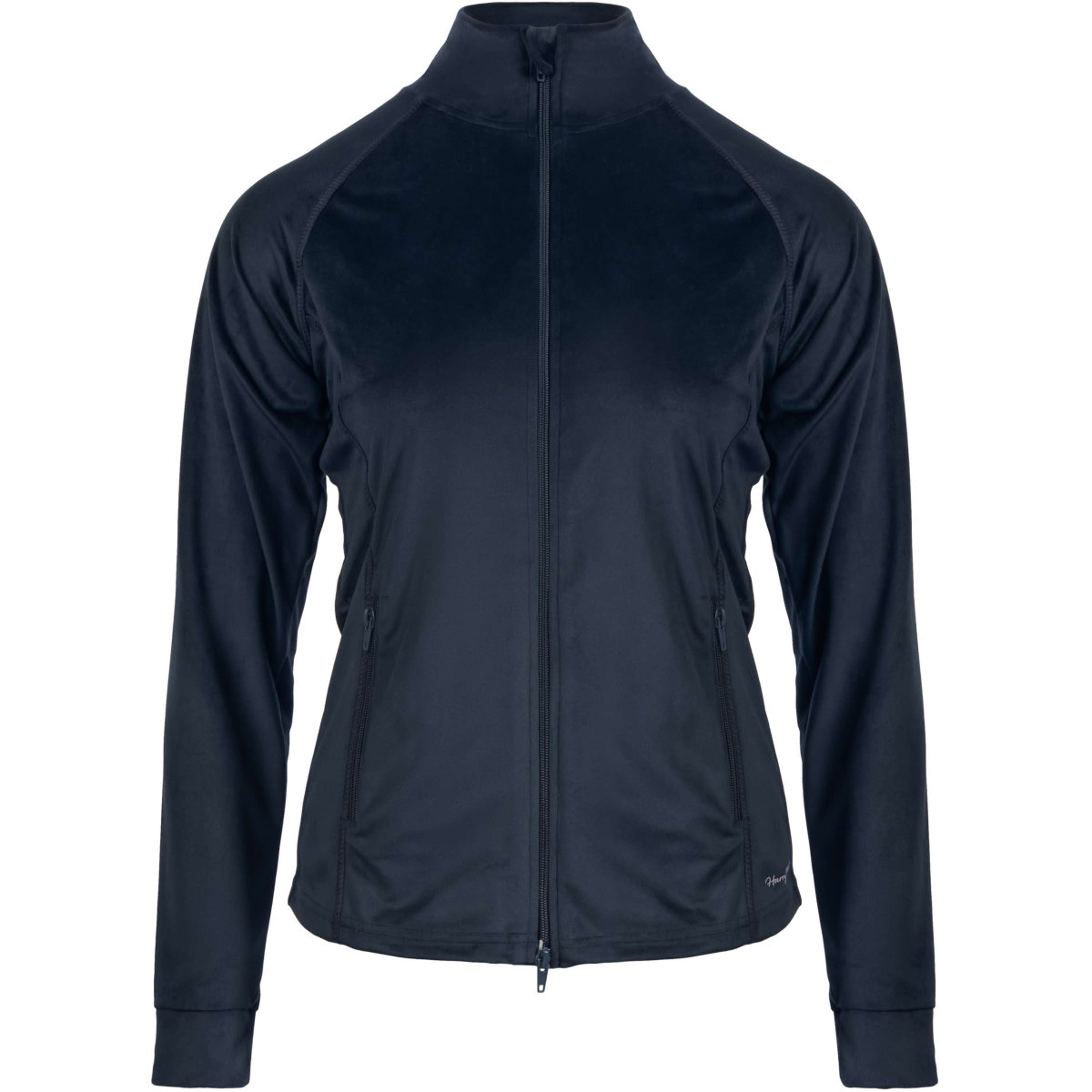 Harry's Horse Bluza Z Kapturem I Zamkiem Sporty Ciemnogranatowy