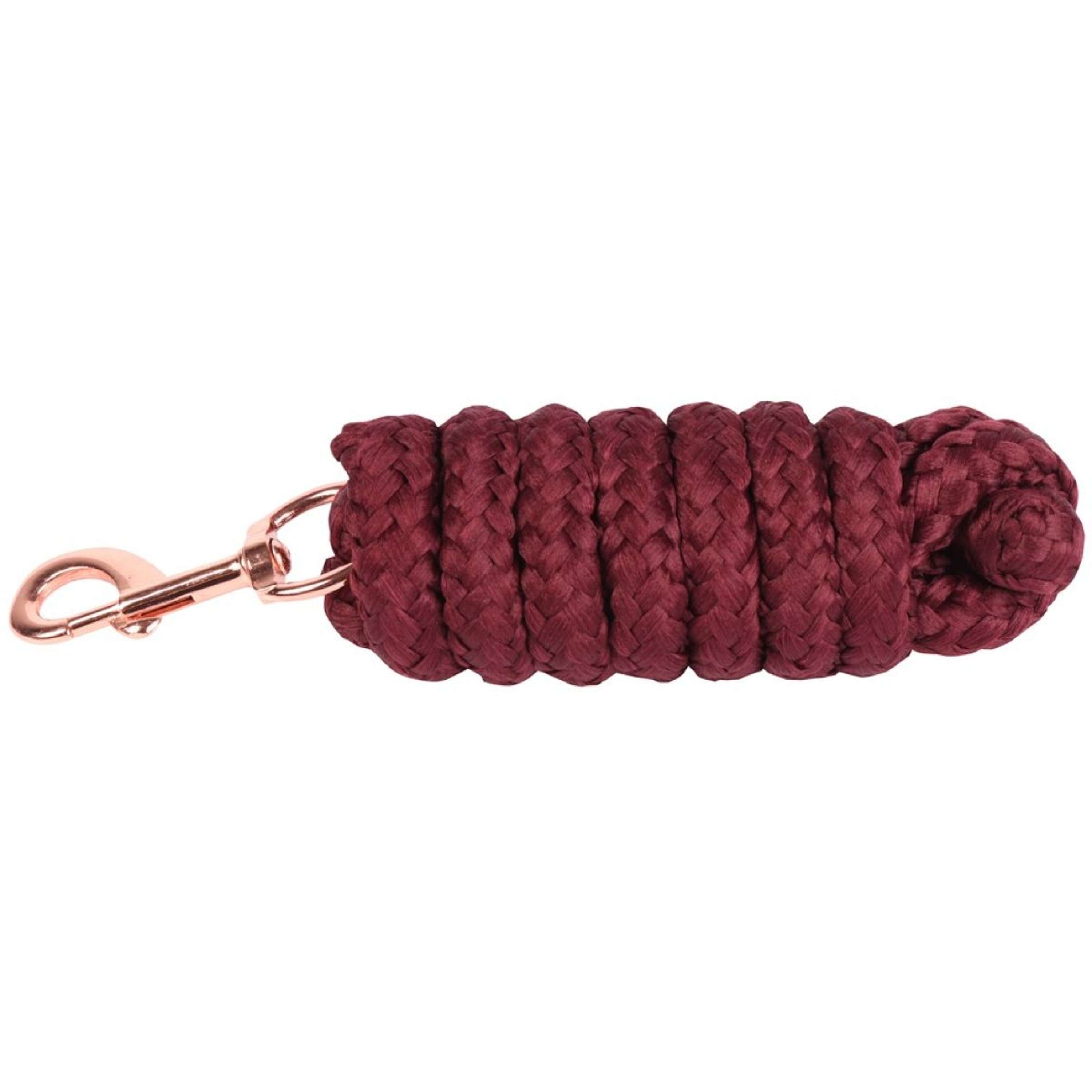 Harry's Horse Lina Do Prowadzenia Soft Karabińczyk Rosegold 1.8m Bordeaux