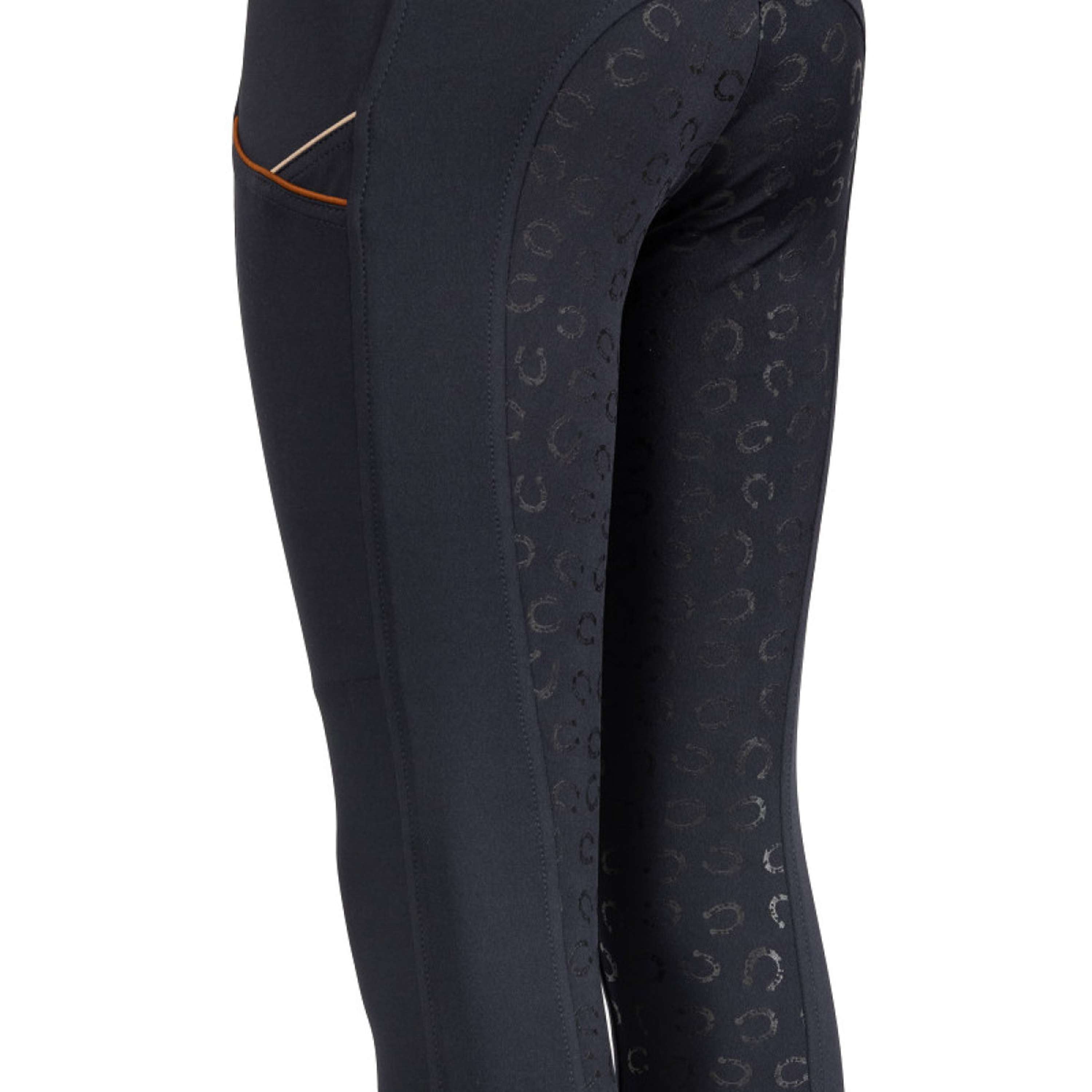 Harry's Horse Legginsy Jeździeckie STOUT! Maverick Full Grip Total Eclipse