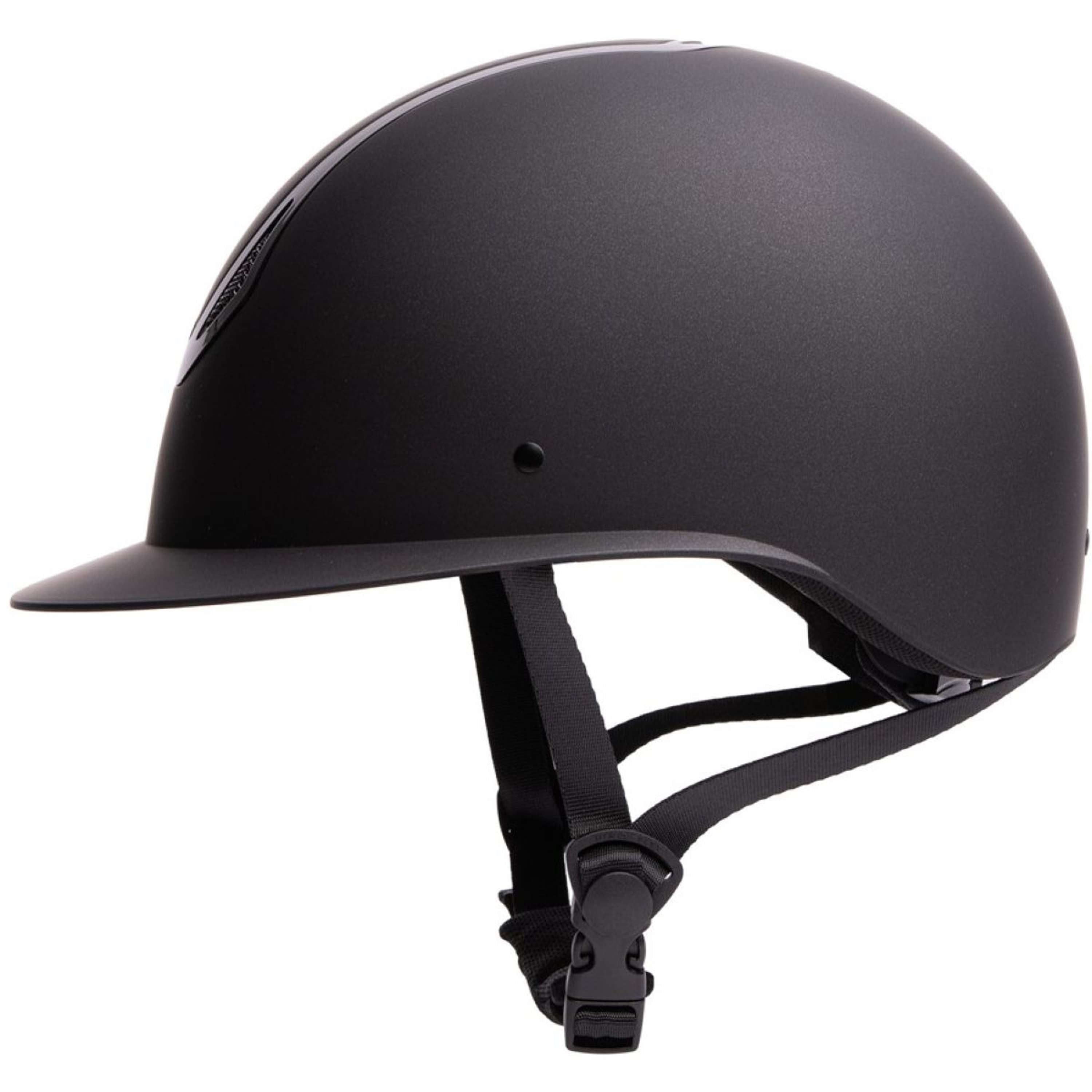Harry's Horse Kask Jeździecki Pro F1 Mat Czarny/Czarny