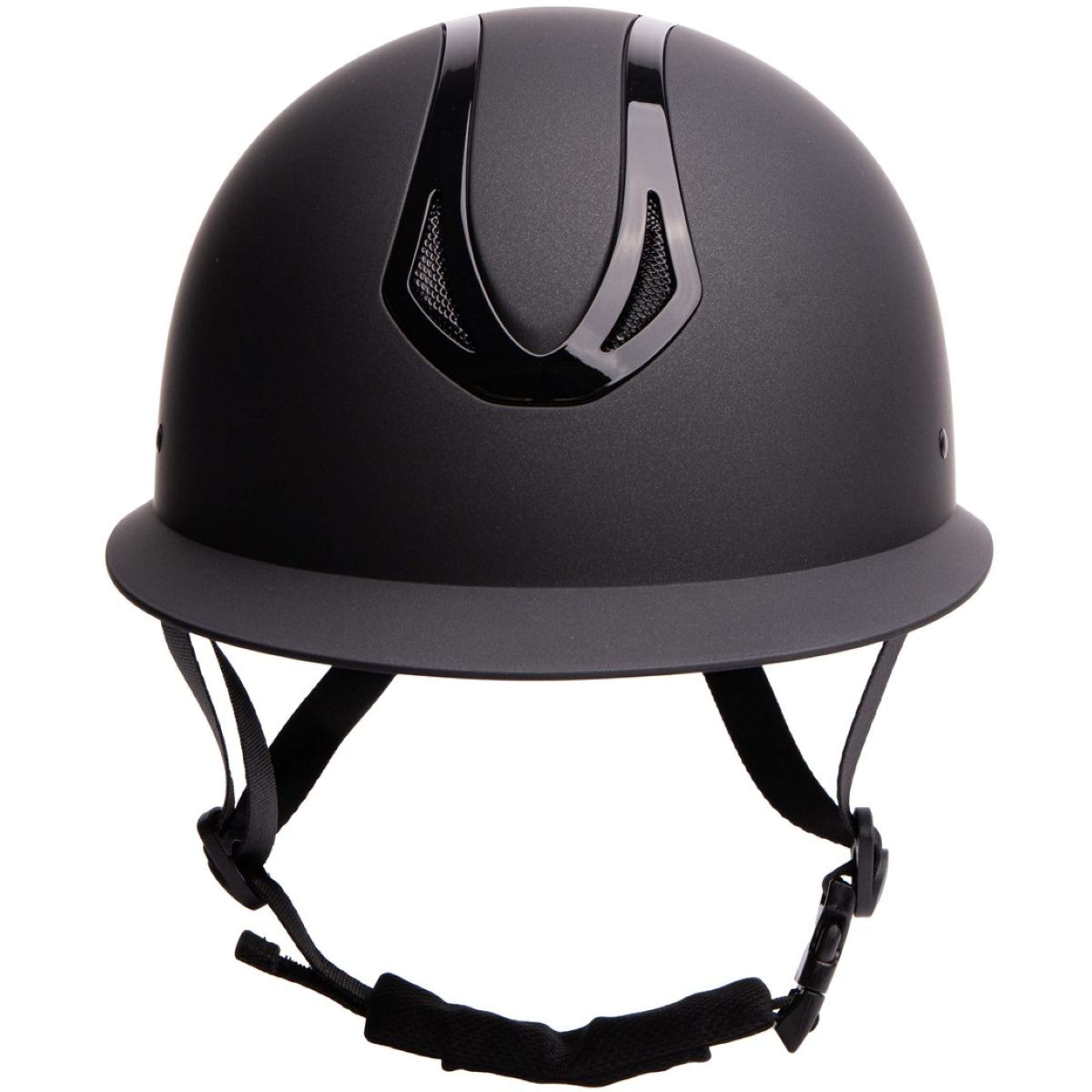 Harry's Horse Kask Jeździecki Pro F1 Mat Czarny/Czarny