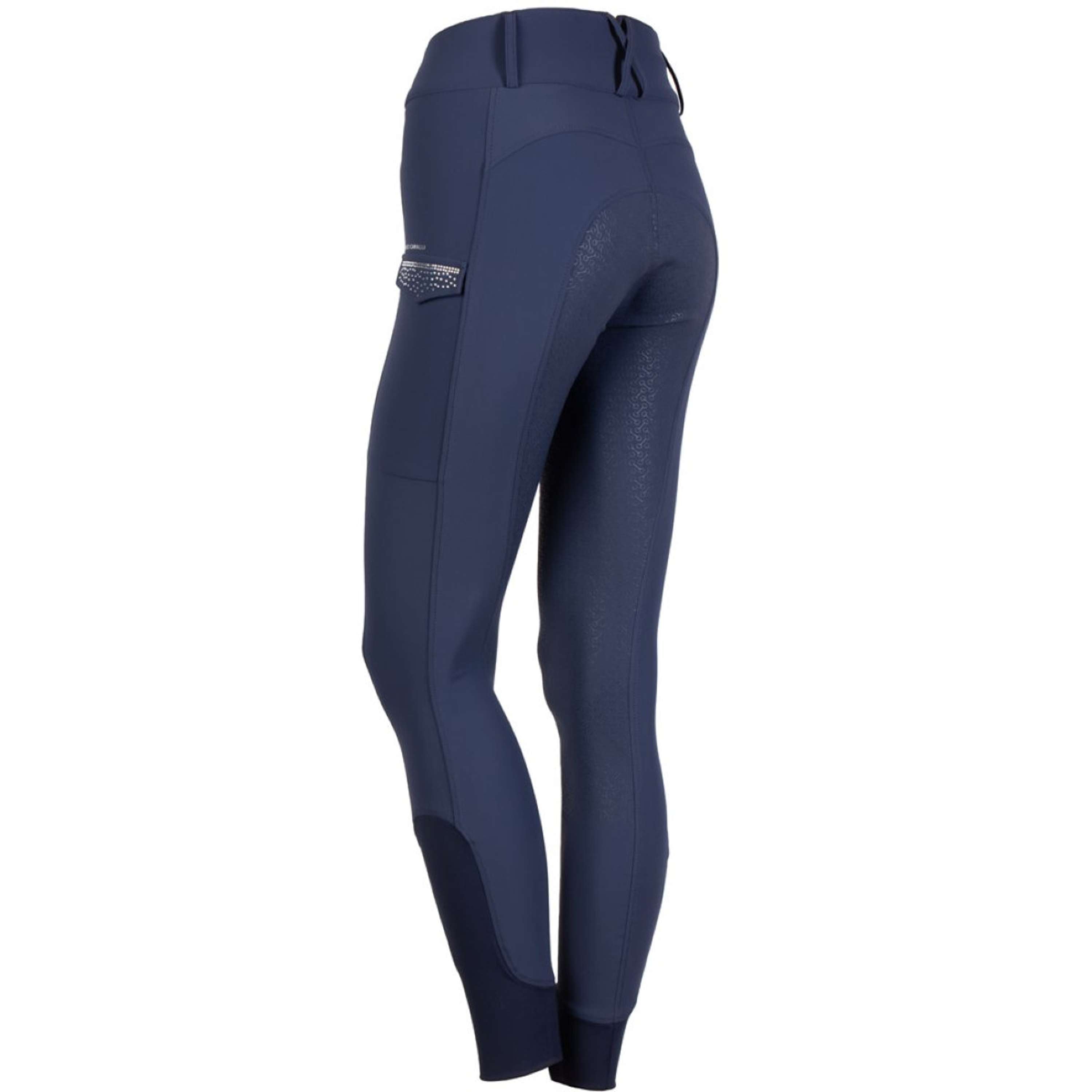 Harry's Horse Bryczesy Denici Cavalli Purple Passion Full Grip Peacoat
