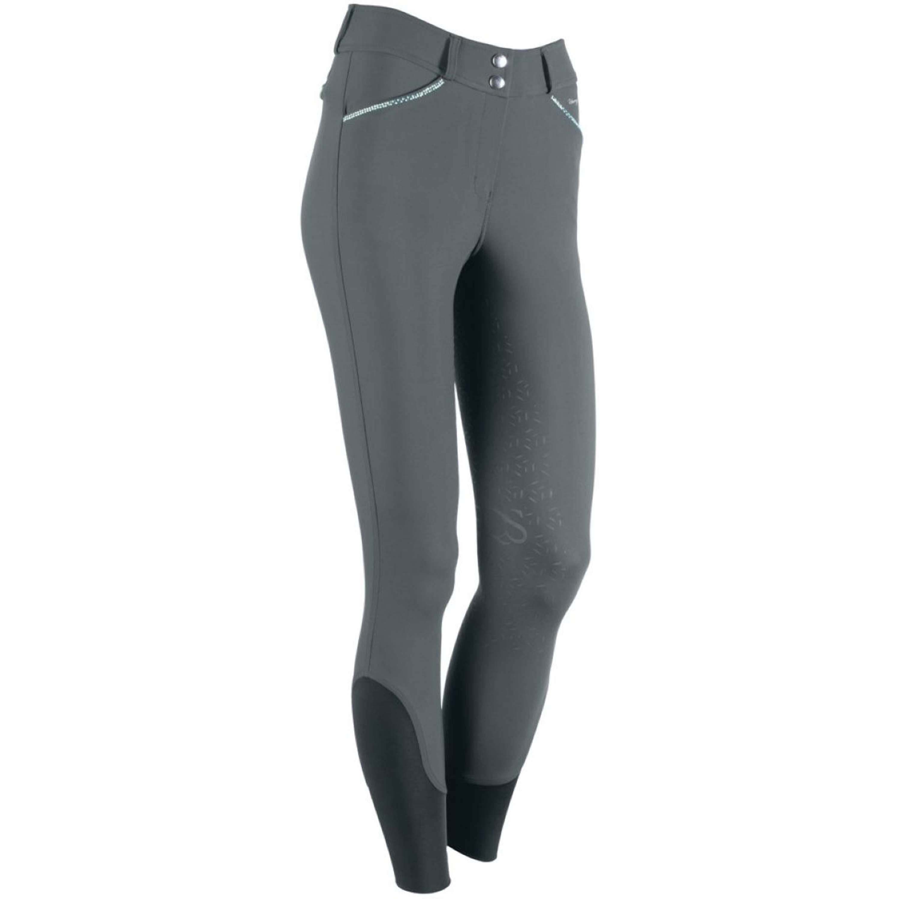 Harry's Horse Bryczesy Trendy Full Grip Black Sand