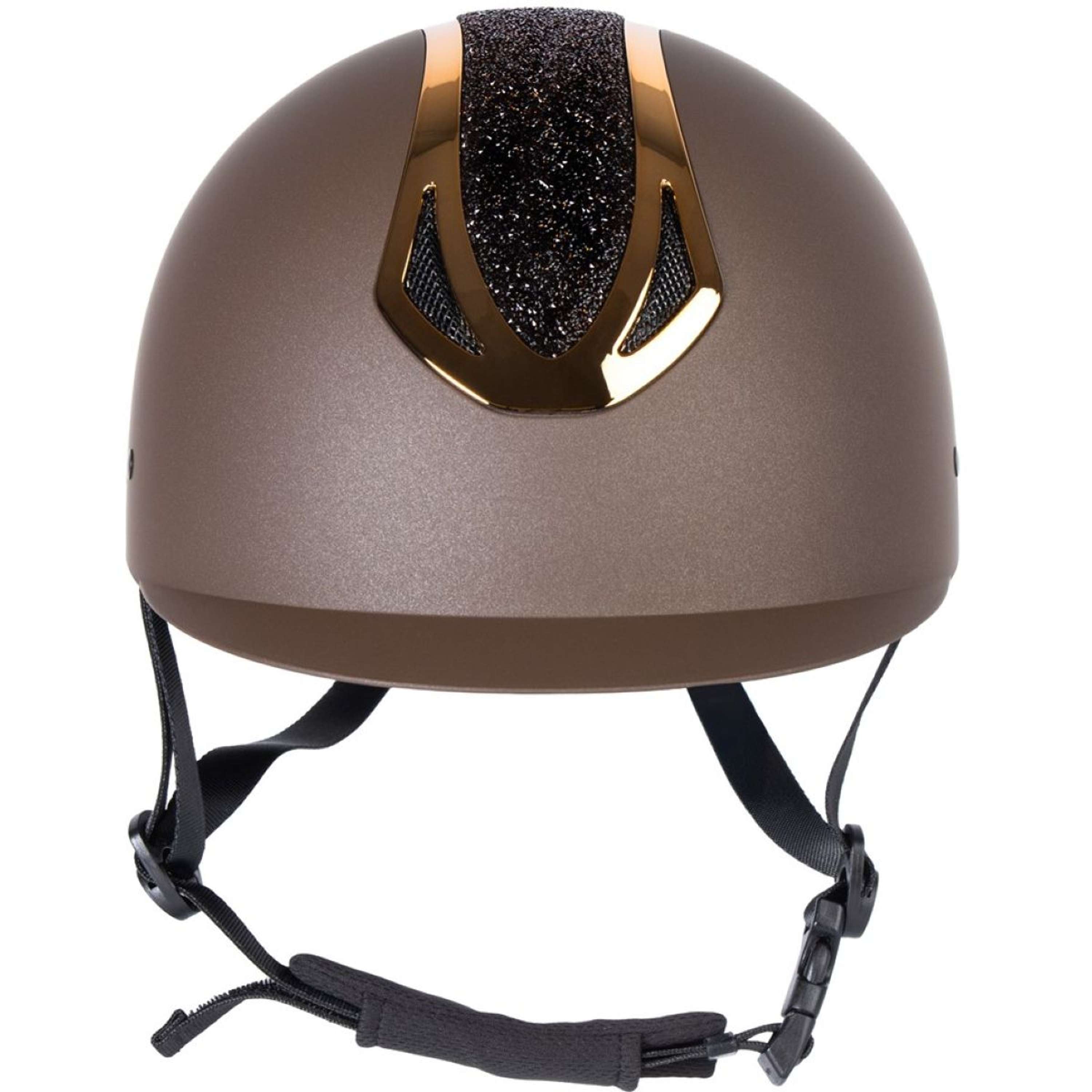 Harry's Horse Kask Jeździecki Pro F2 Brązowy/Złoty