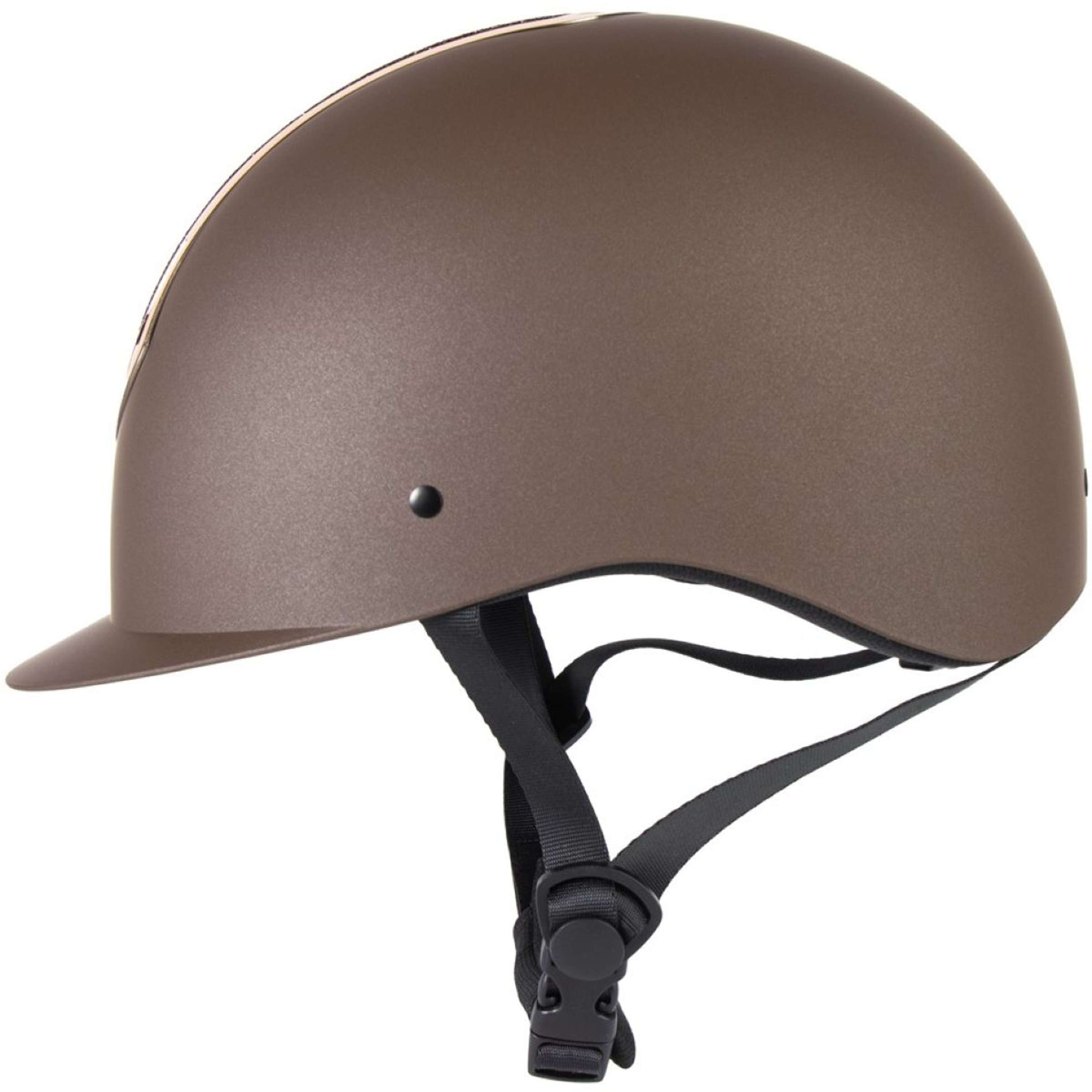Harry's Horse Kask Jeździecki Pro F2 Brązowy/Złoty