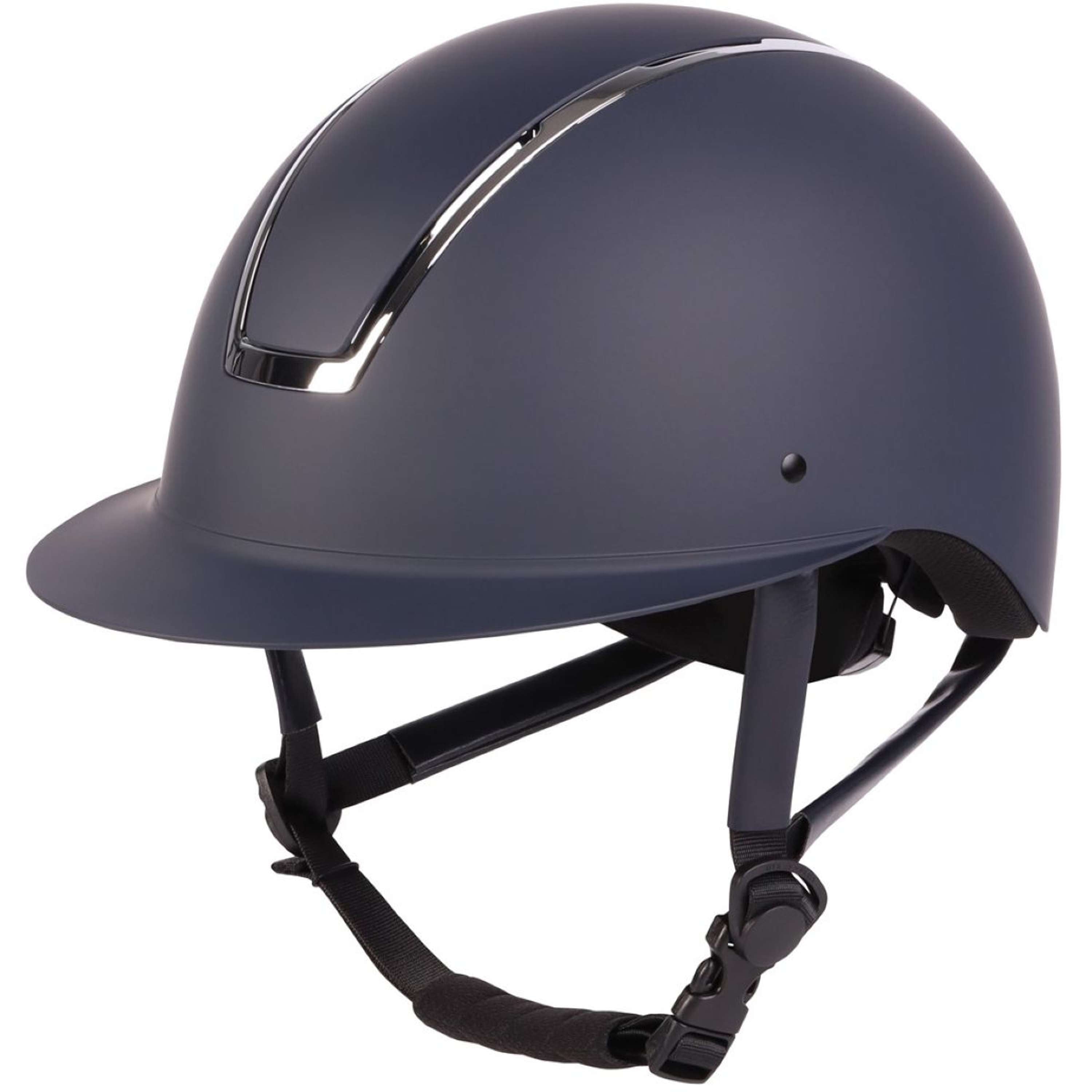 Kask jeździecki Harry's Horse Royal Matt granatowy/srebrny