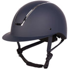 Kask jeździecki Harry's Horse Royal Matt granatowy/srebrny