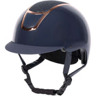 Harry's Horse Kask jeździecki Matterhorn Sparkle granatowy/różowe złoto