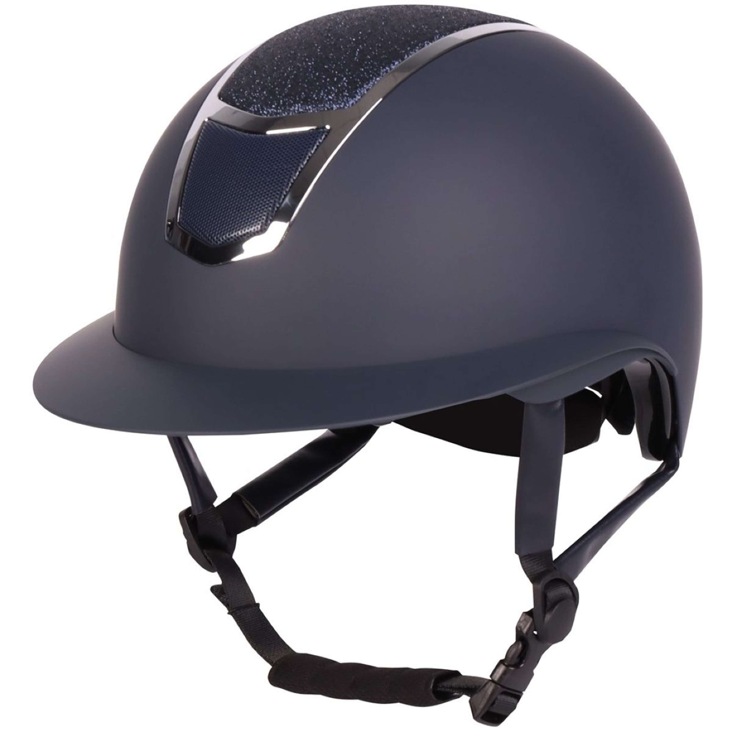 Harry's Horse Kask Jeździecki Mont Blanc Sparkle Granatowy/Srebrny