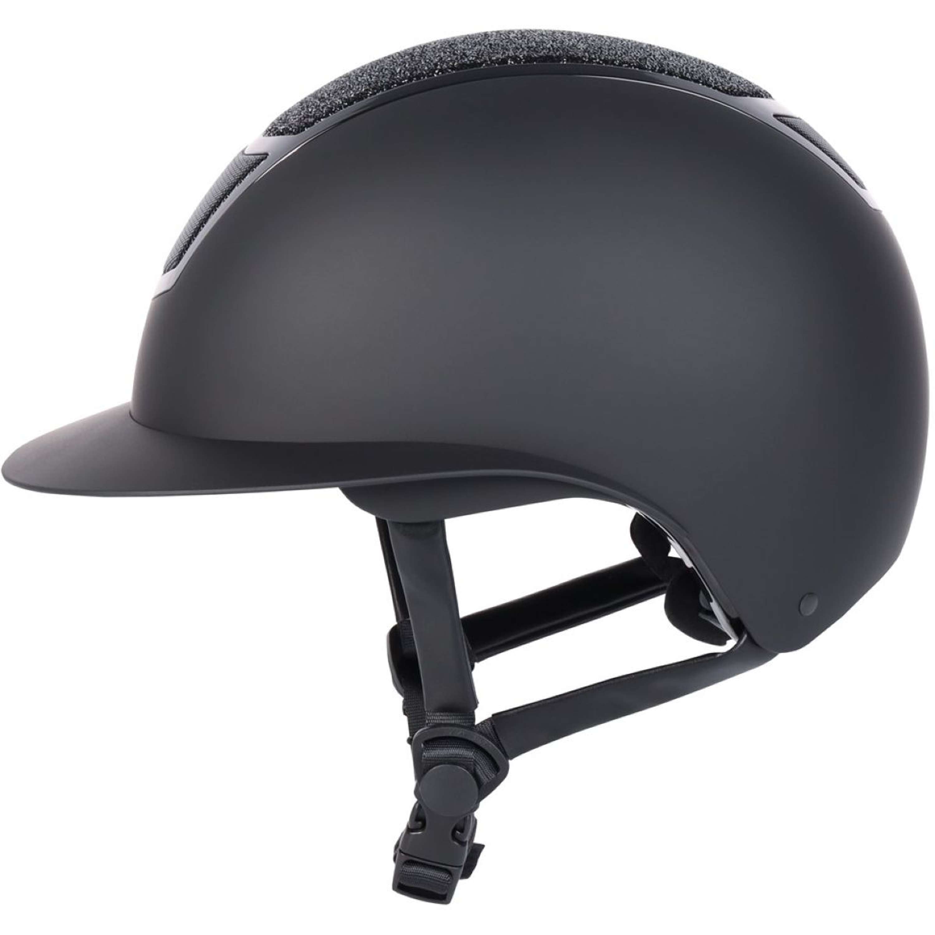 Harry's Horse Kask Jeździecki Mont Blanc Sparkle Czarny