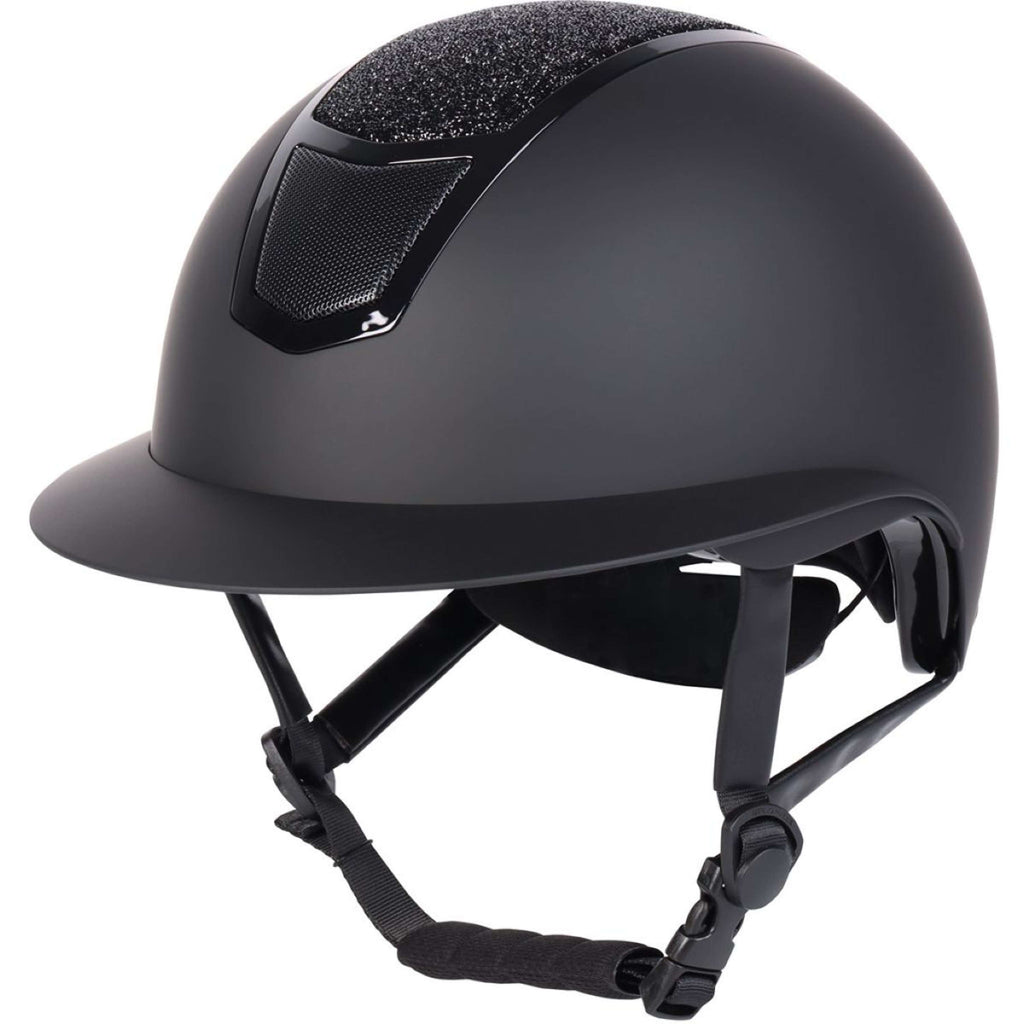 Harry's Horse Kask Jeździecki Mont Blanc Sparkle Czarny