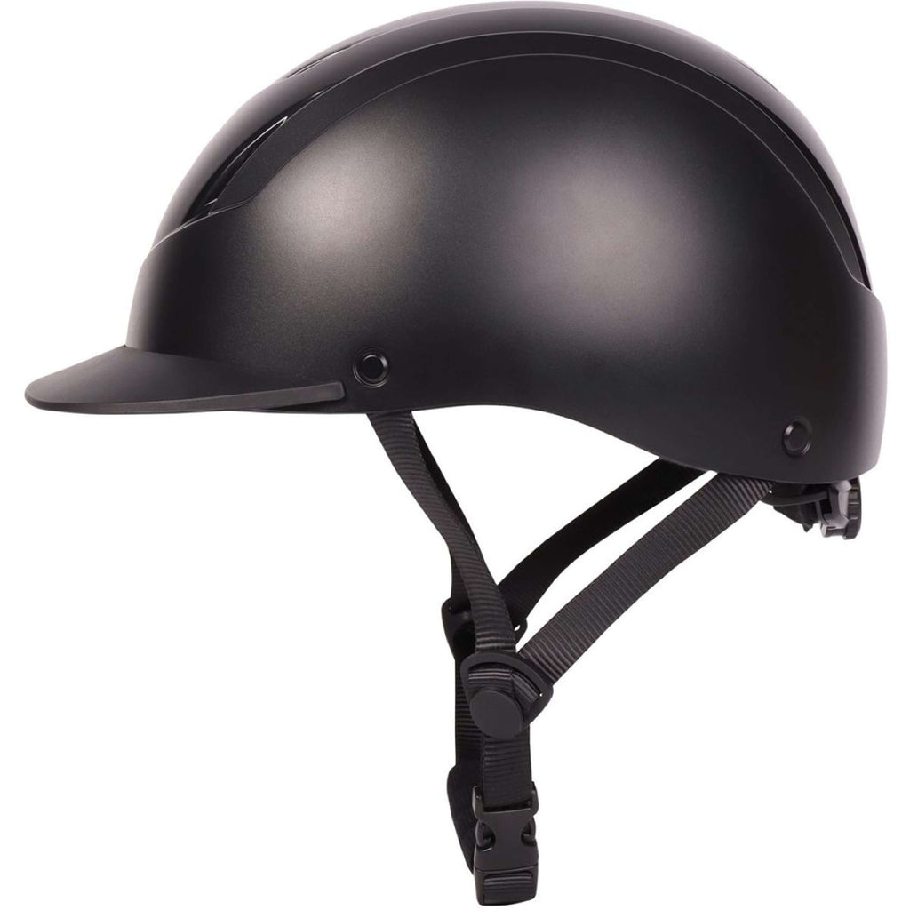 Kask jeździecki Harry's Horse Quartz czarny