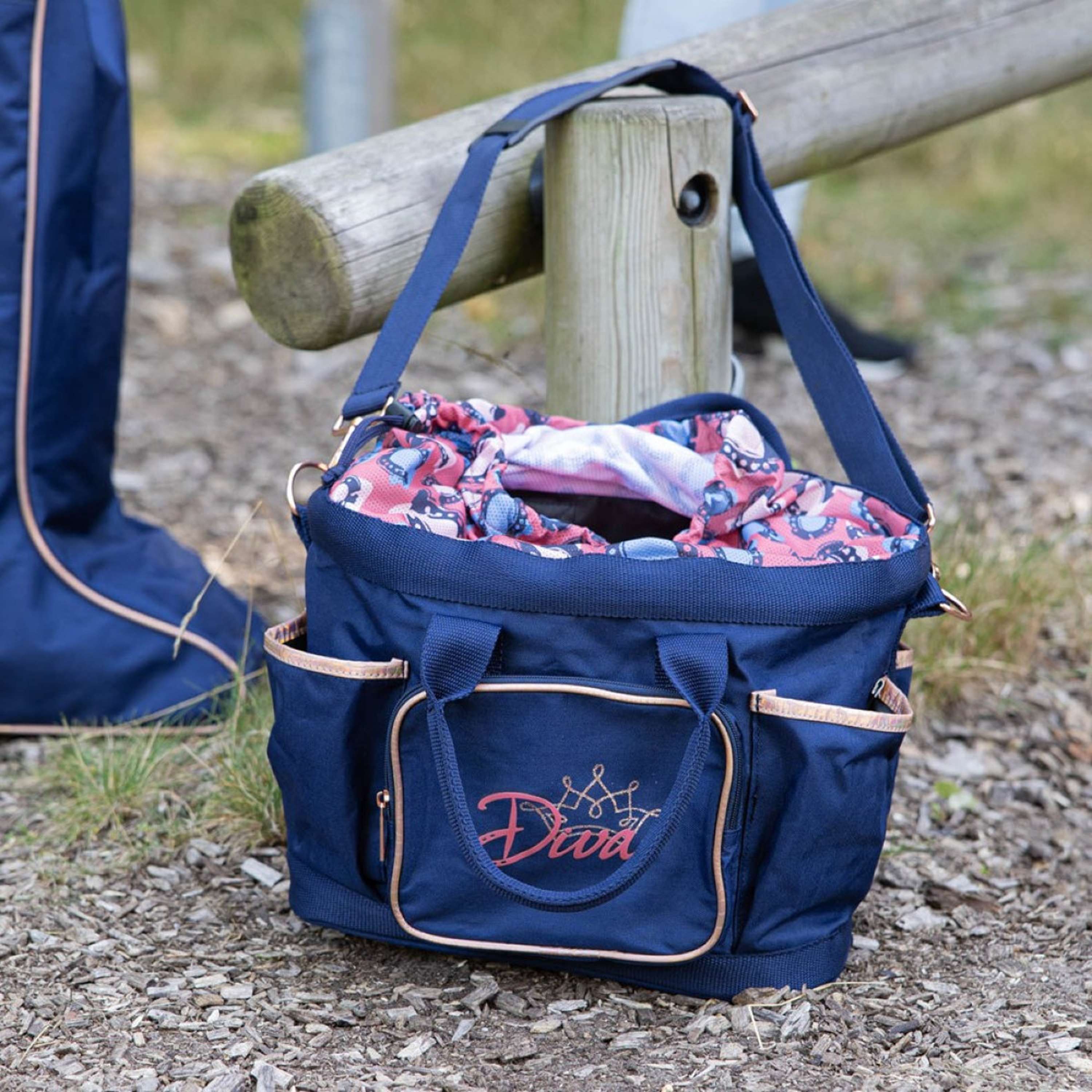 Harry's Horse Torba Do Pielęgnacji Diva Mauvewood Collegiate Blue
