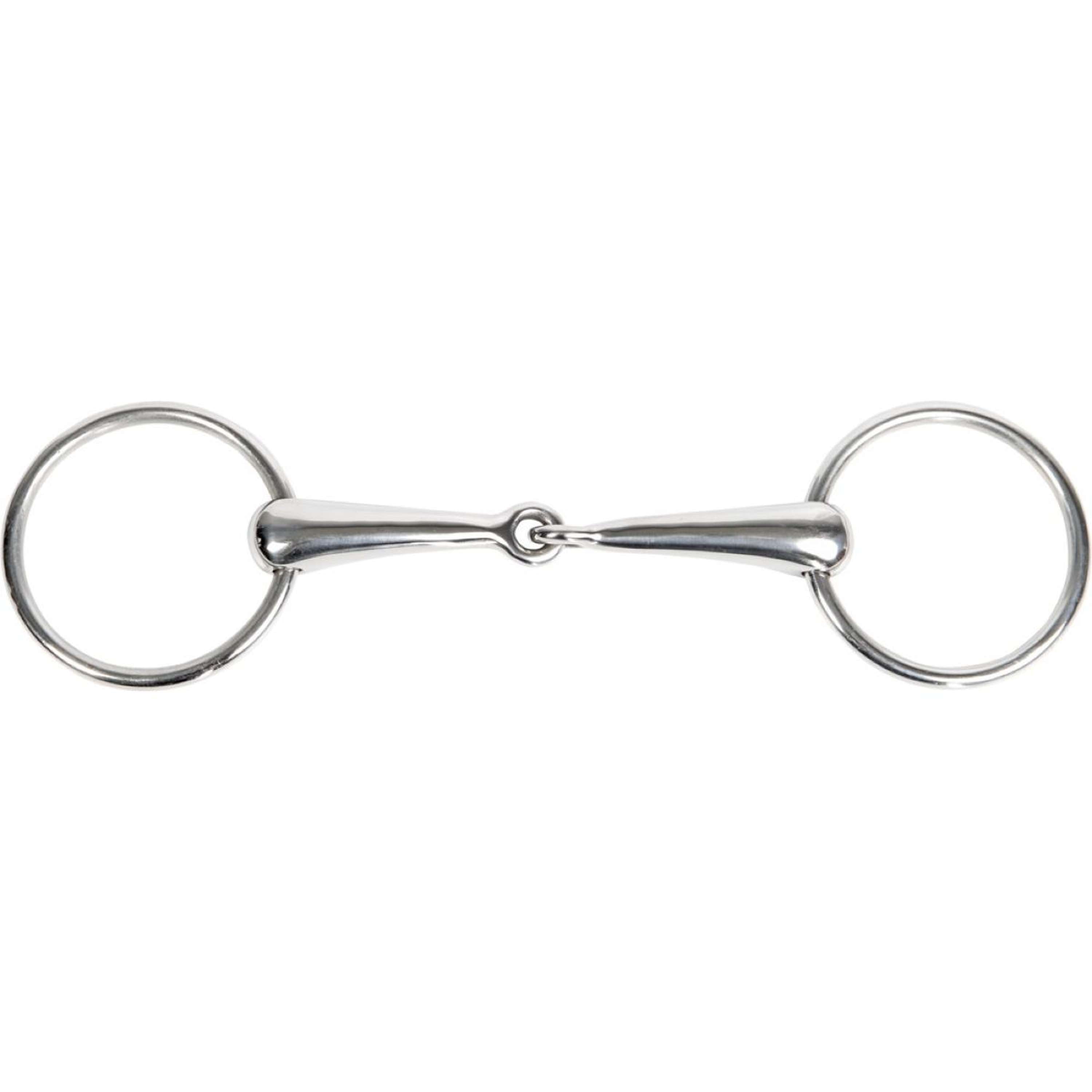 Harry's Horse Wędzidło z ruchomymi kółkami, puste w środku, 18 mm