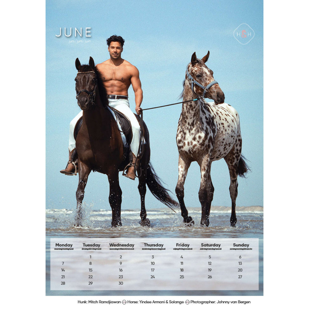 Kalendarz Horse and Hunk 2027