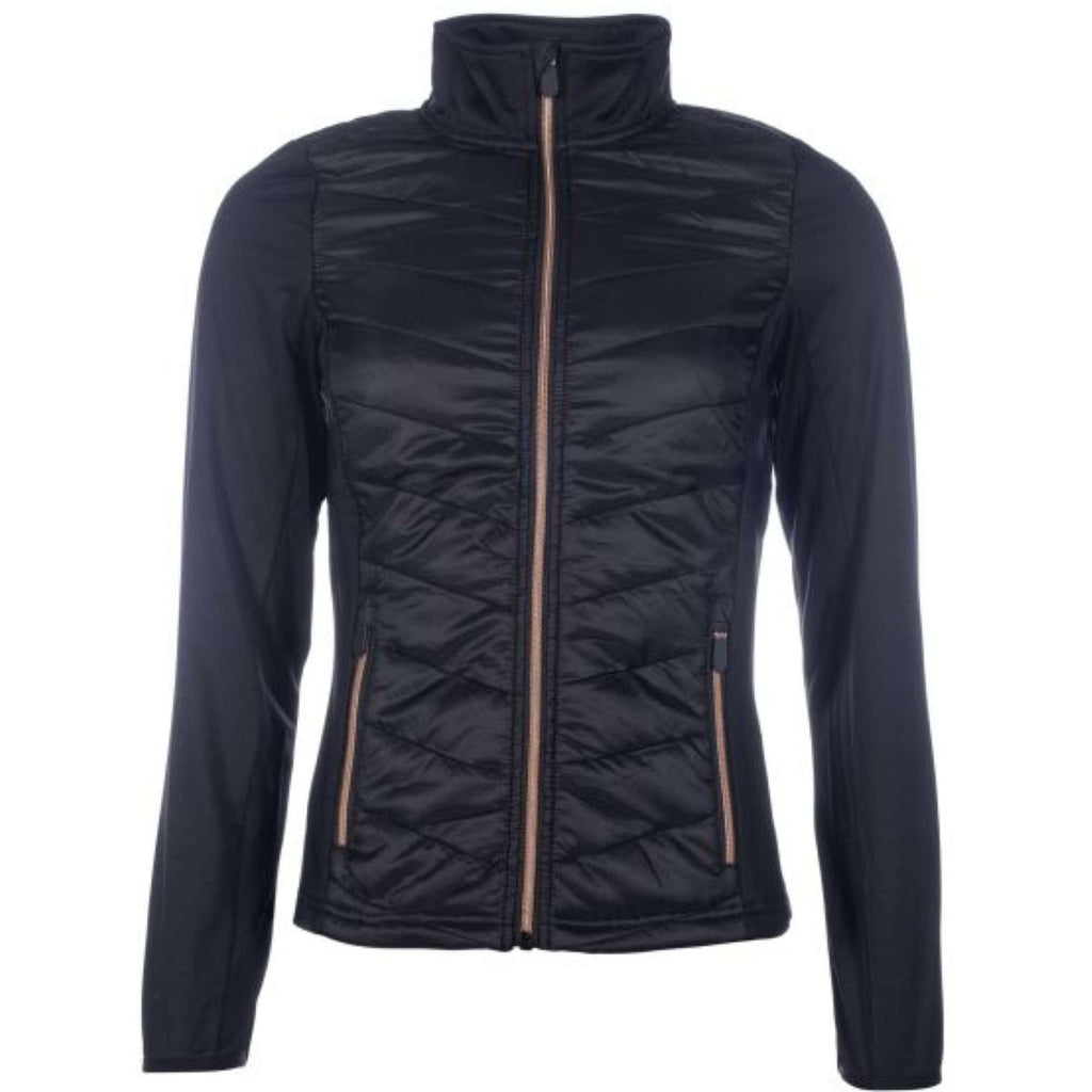 HKM Kurtka Prag Nylon Czarny/Różowozłoty