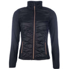 HKM Kurtka Prag Nylon Czarny/Różowozłoty