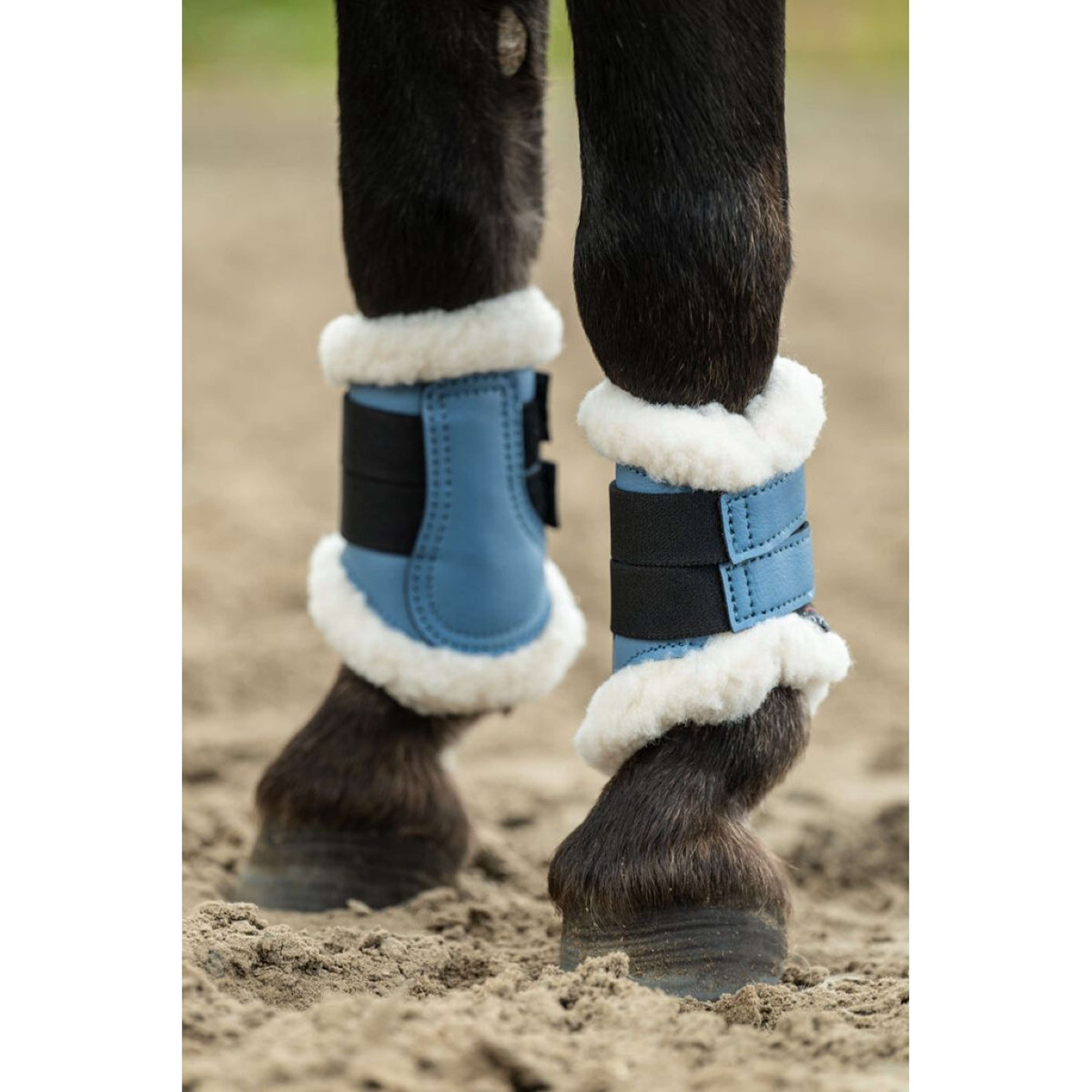 HKM Buty Ujeżdżeniowe Comfort Dymny Niebieski
