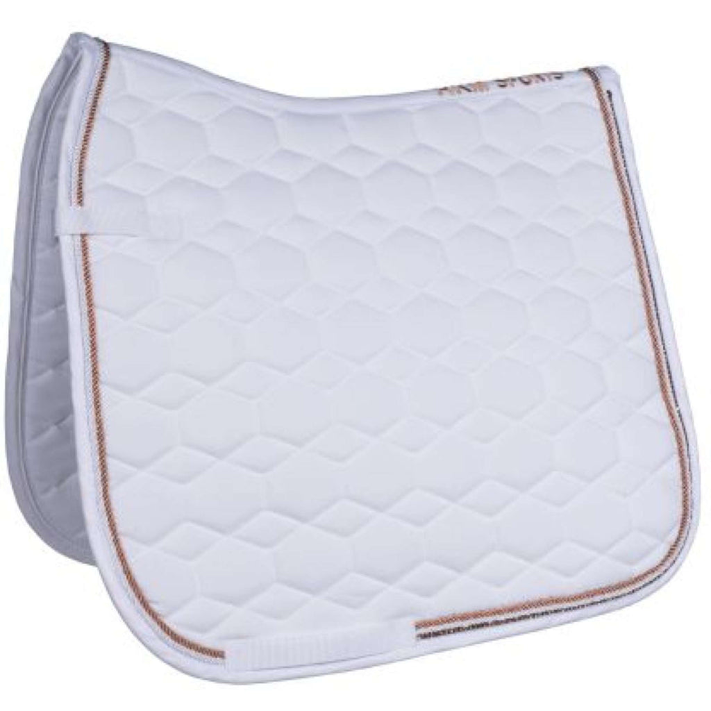 Czaprak HKM Rosegold Glamour Wszechstronny Biały